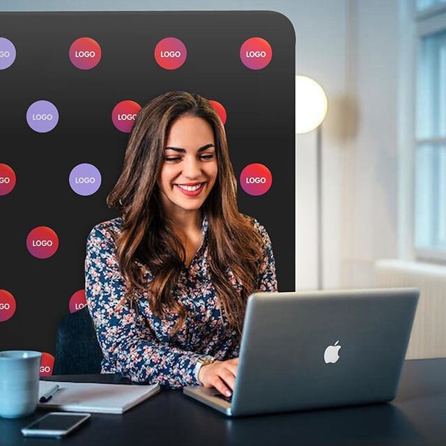 Hosting online meetings, workshops, or events? Add a brand presence with our portable and professional webinar backdrops. Various sizes and shapes available. Speak to us today, or make an online order.