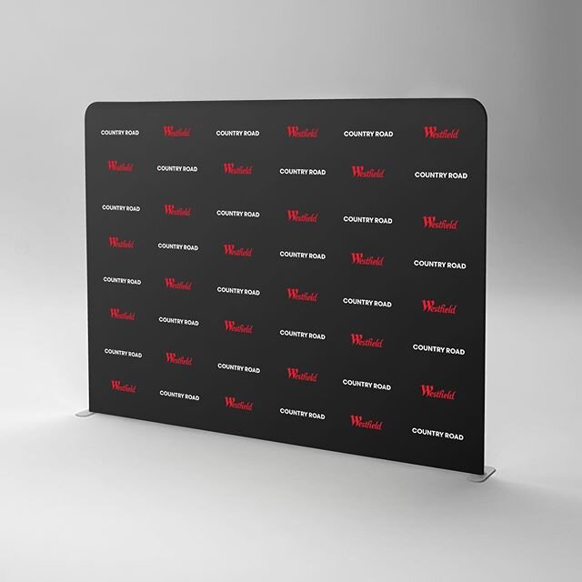 Our most versatile backdrop, the 3 metre wide media wall.