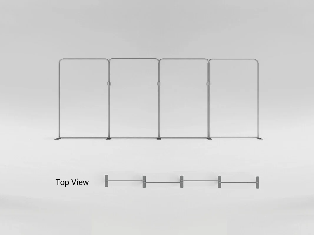 5.5m Modular Expo Display in Sydney — Popup Media Walls