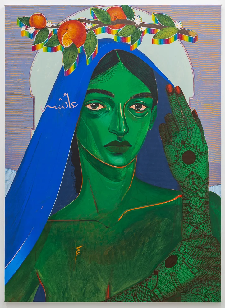 nirvana acrylic on canvas 66.5’’ x 48’’ 2019