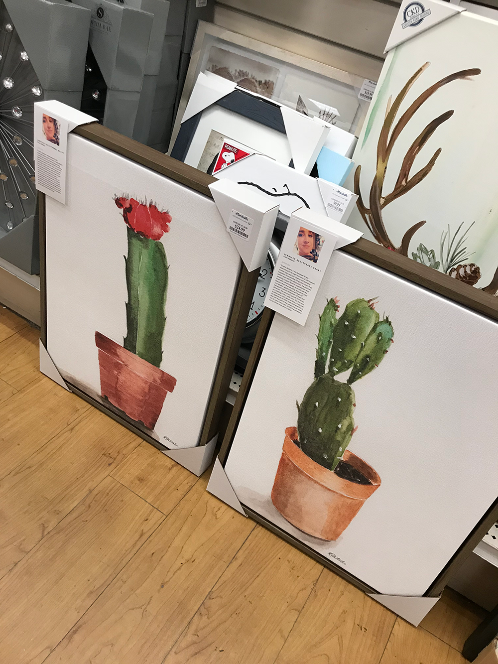  Wal art in Home Goods 