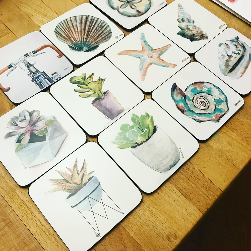 Coasters being sold in England