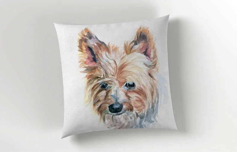 ... her very special pillow!