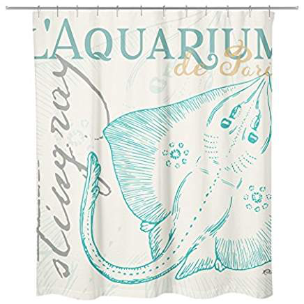 L'Aquarium Shower Curtains
