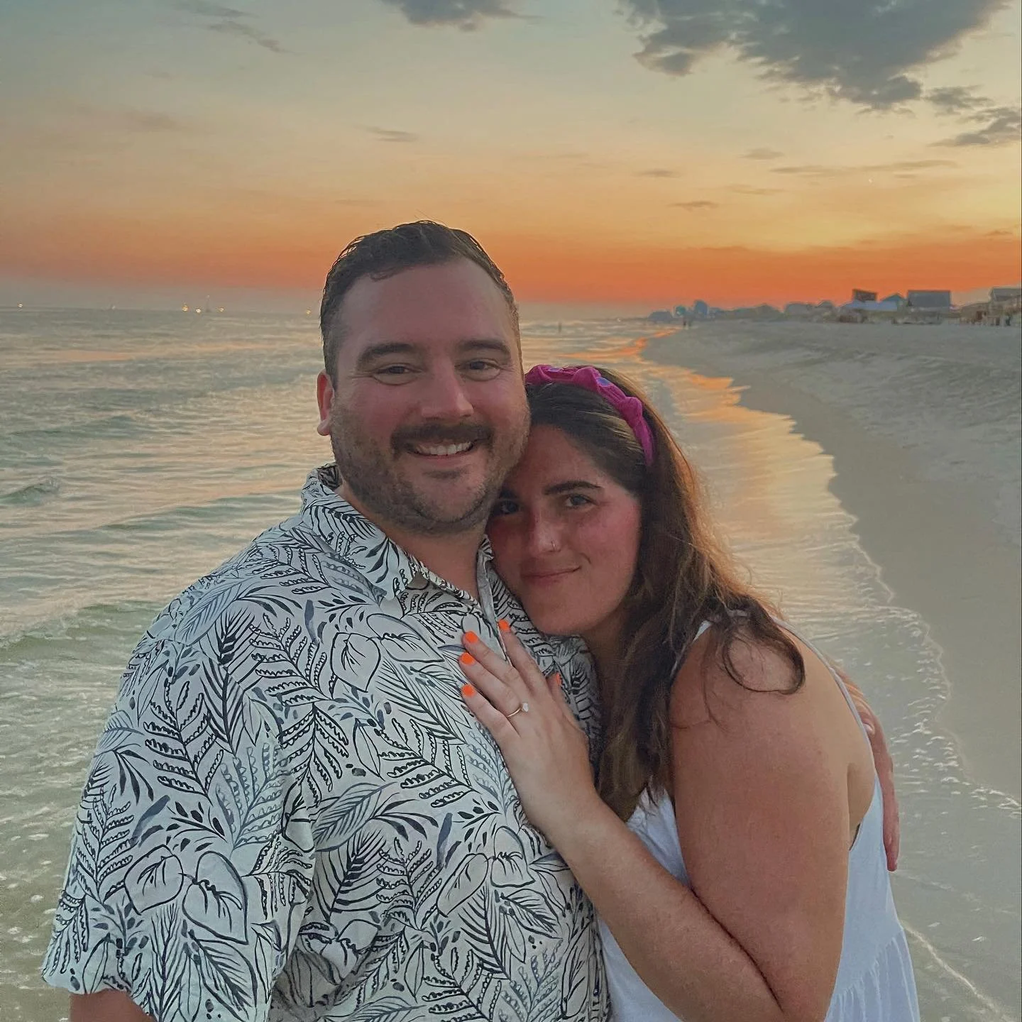 a lifetime of this. how lucky are we! 💍🤍🍀