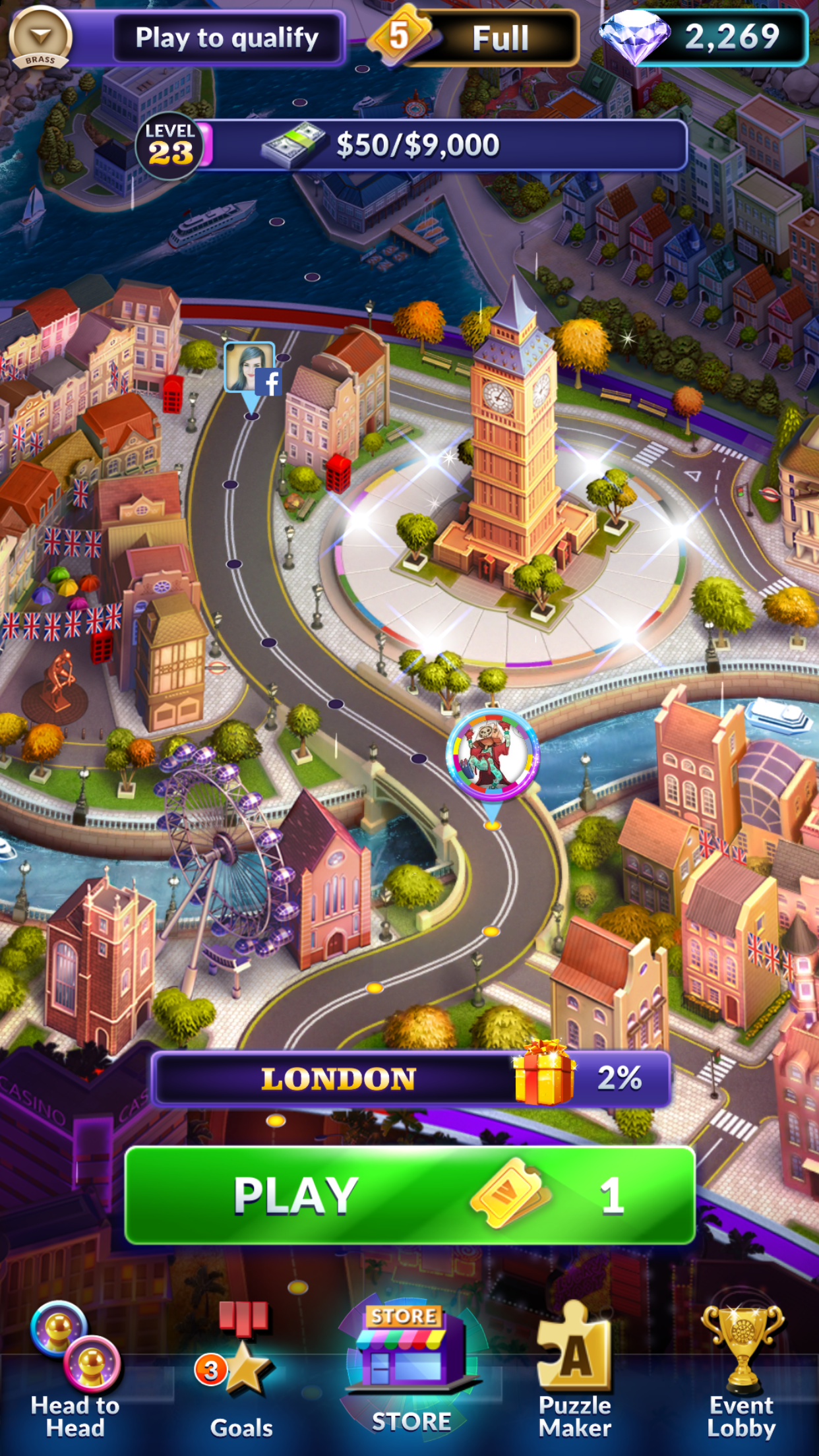 Multiplayer Online Wheel Of Fortune