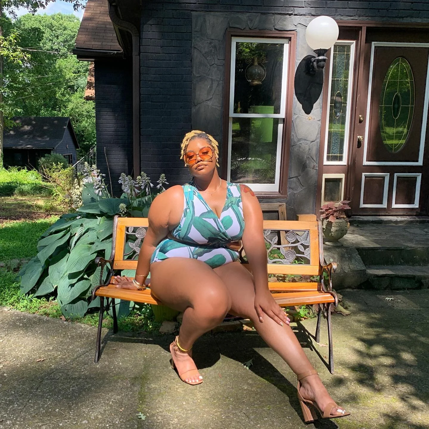 Sunbathing in my #shalaja 💁&zwj;♀️ pop up and shop with us tomorrow from 12-5pm  200 Peachtree st ne  @viewsbaratl at the Culture Park Expo  presented by Beauty and the Bar‼️ #exclusive #deals and discounts only in person where we will also be raffl