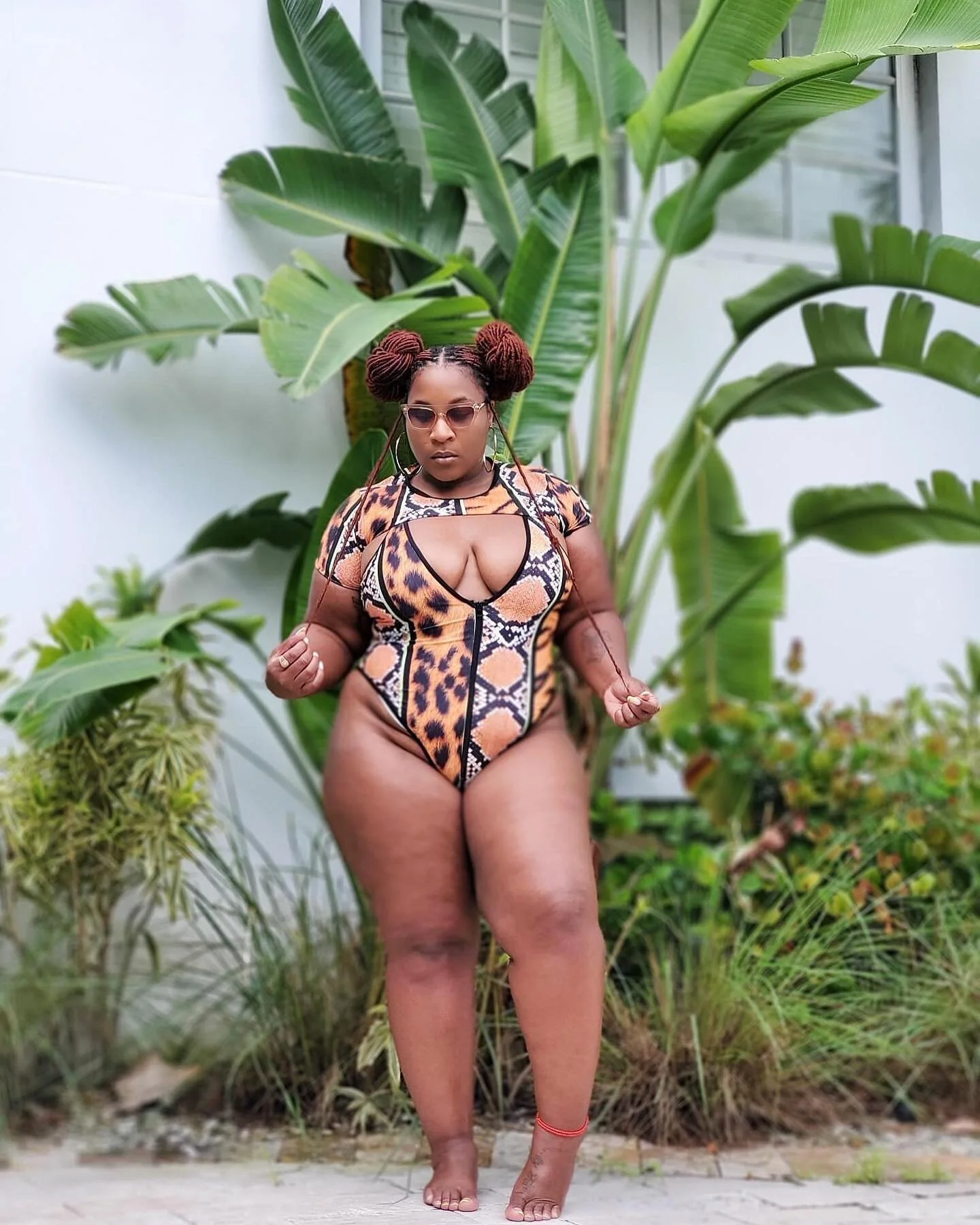 Rise and shine from your fav vacation spot in #shalaja 💁&zwj;♀️ The #bold and the #beautiful 😍✨👙 @issapurdie #shop #swimwear #love #follow #explore #travel #curvywoman #curvyswimwear #atl #pickup