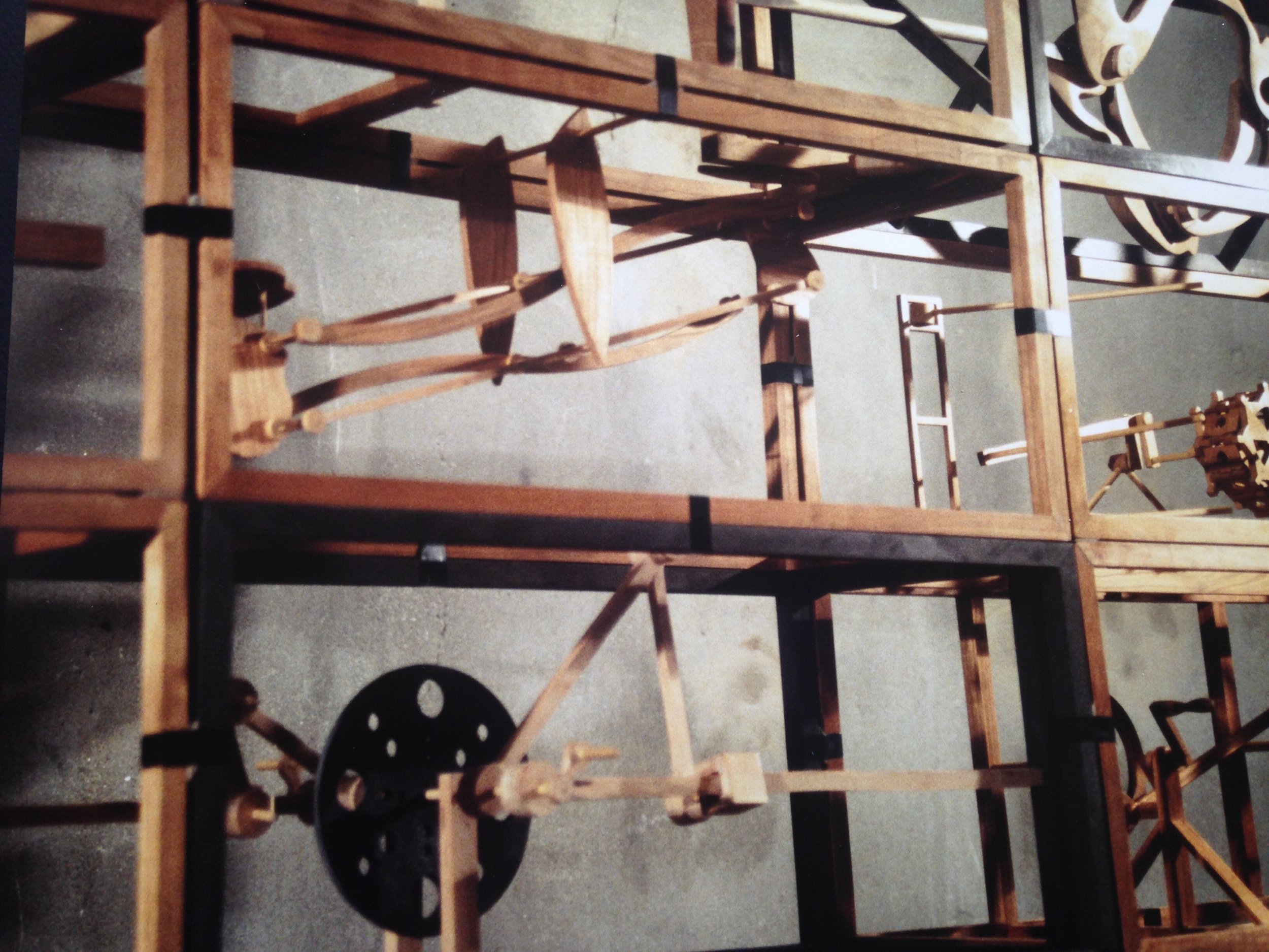 Poetic Machine, cherry wood