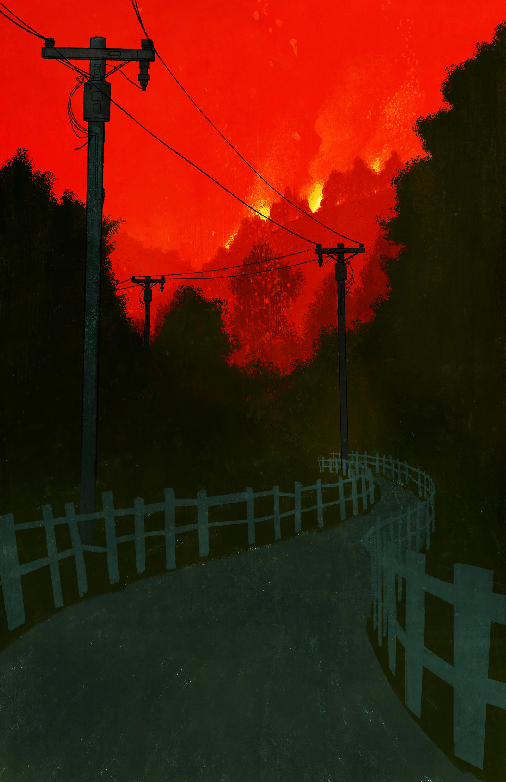 burning