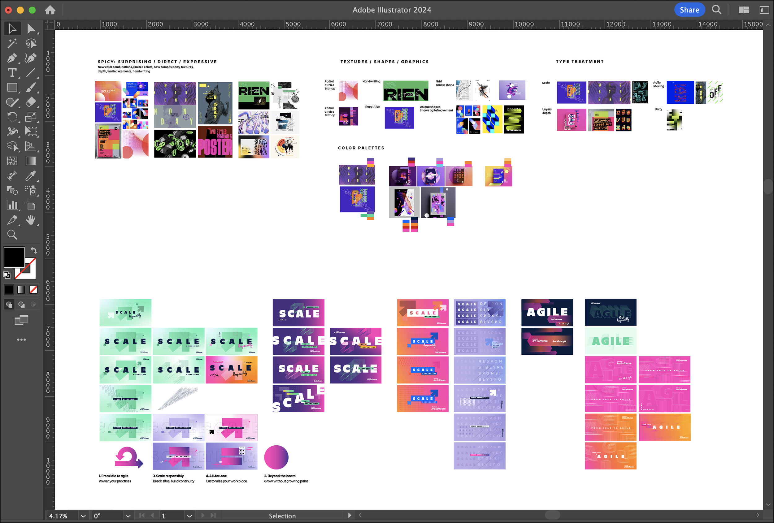  Team alignment:  paused on design to align on spicy definition and visuals with PMM stakeholders 
