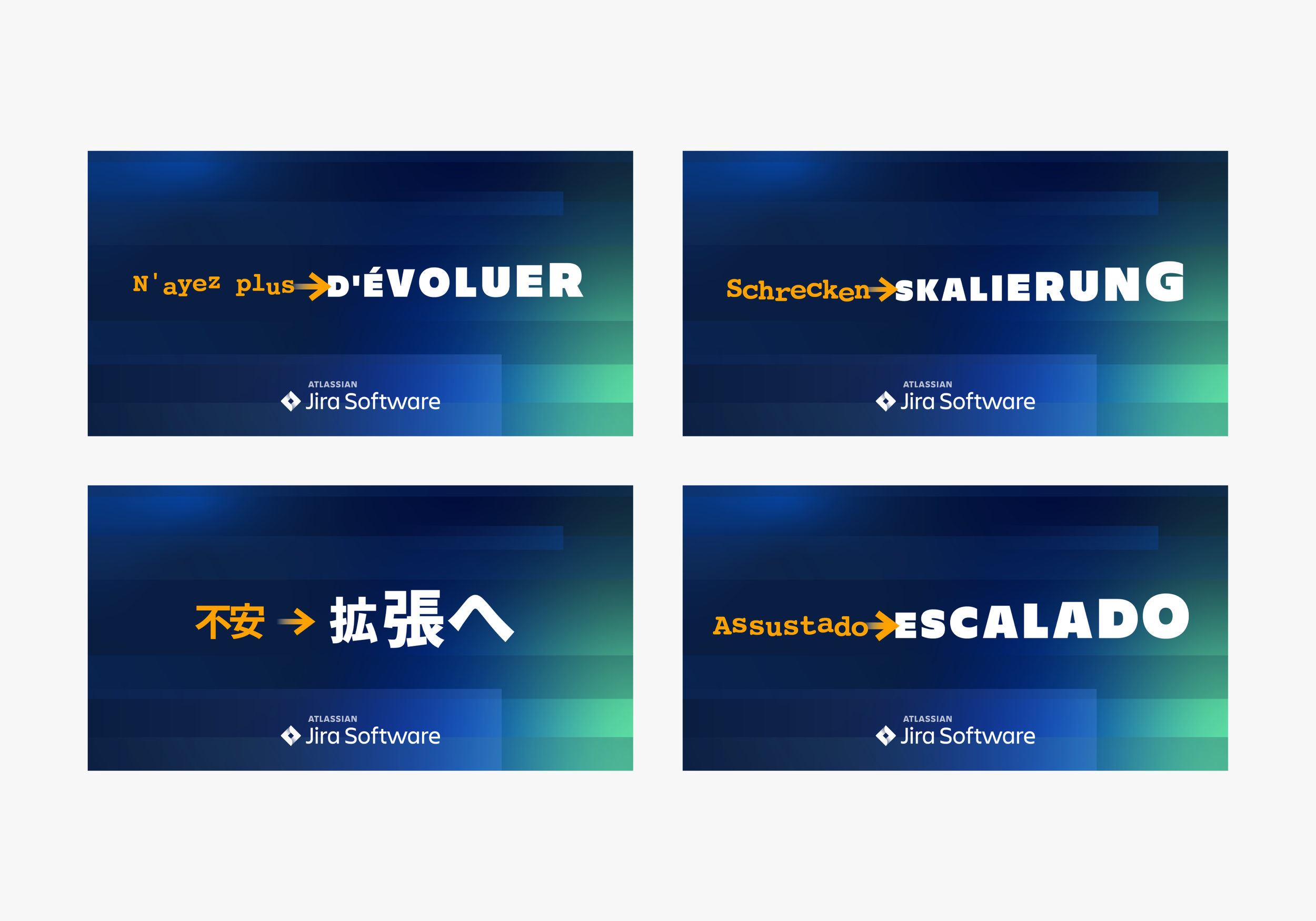   Localized ads:  all category ad sets were translated into French, German, Japanese and Portuguese 