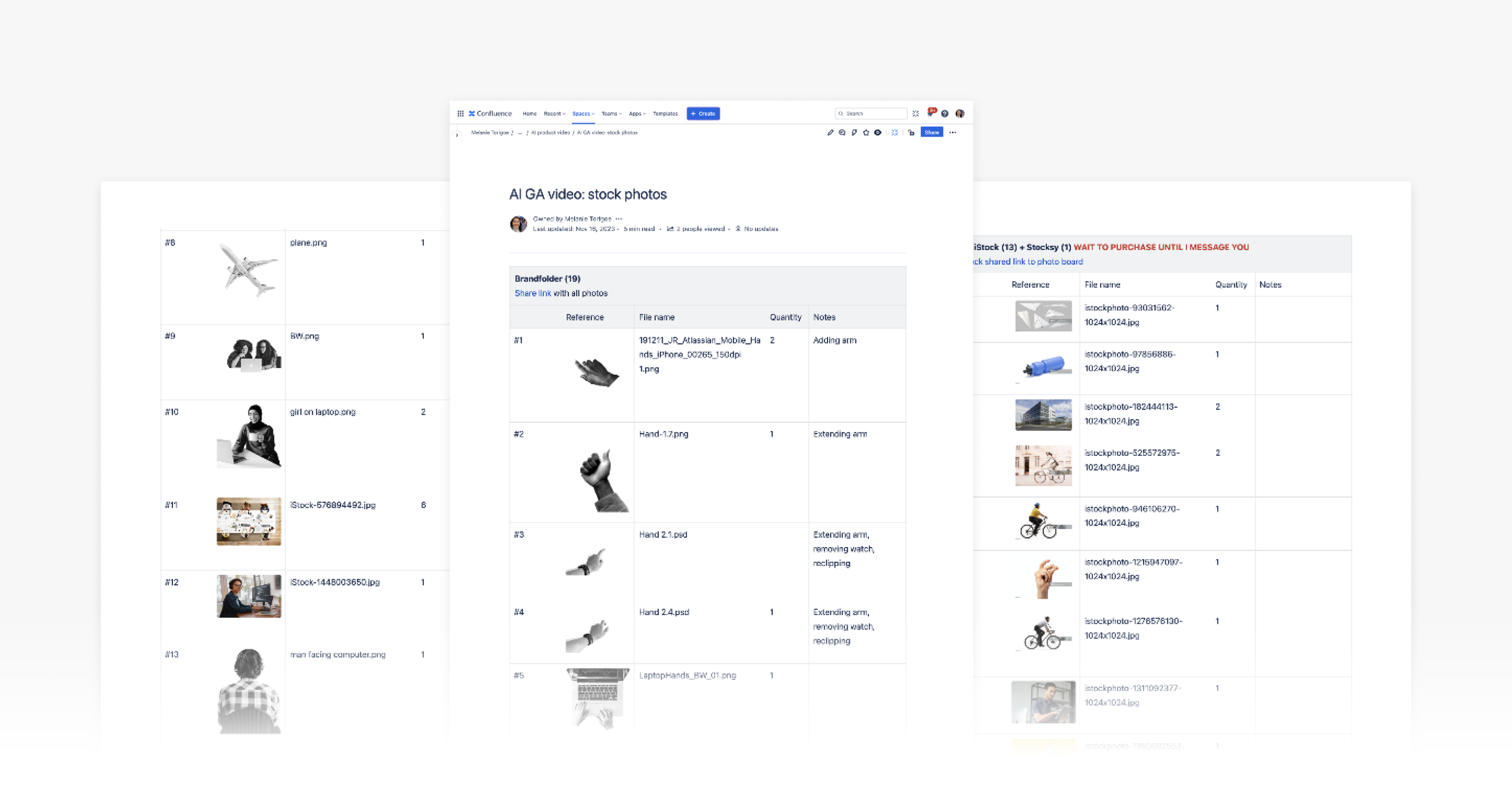   Photo sourcing:  leveraged existing photos from our DAM library on Brandfolder and sourced new stock photos. All photos were documented and new photos were purchased by our DAM librarian. 