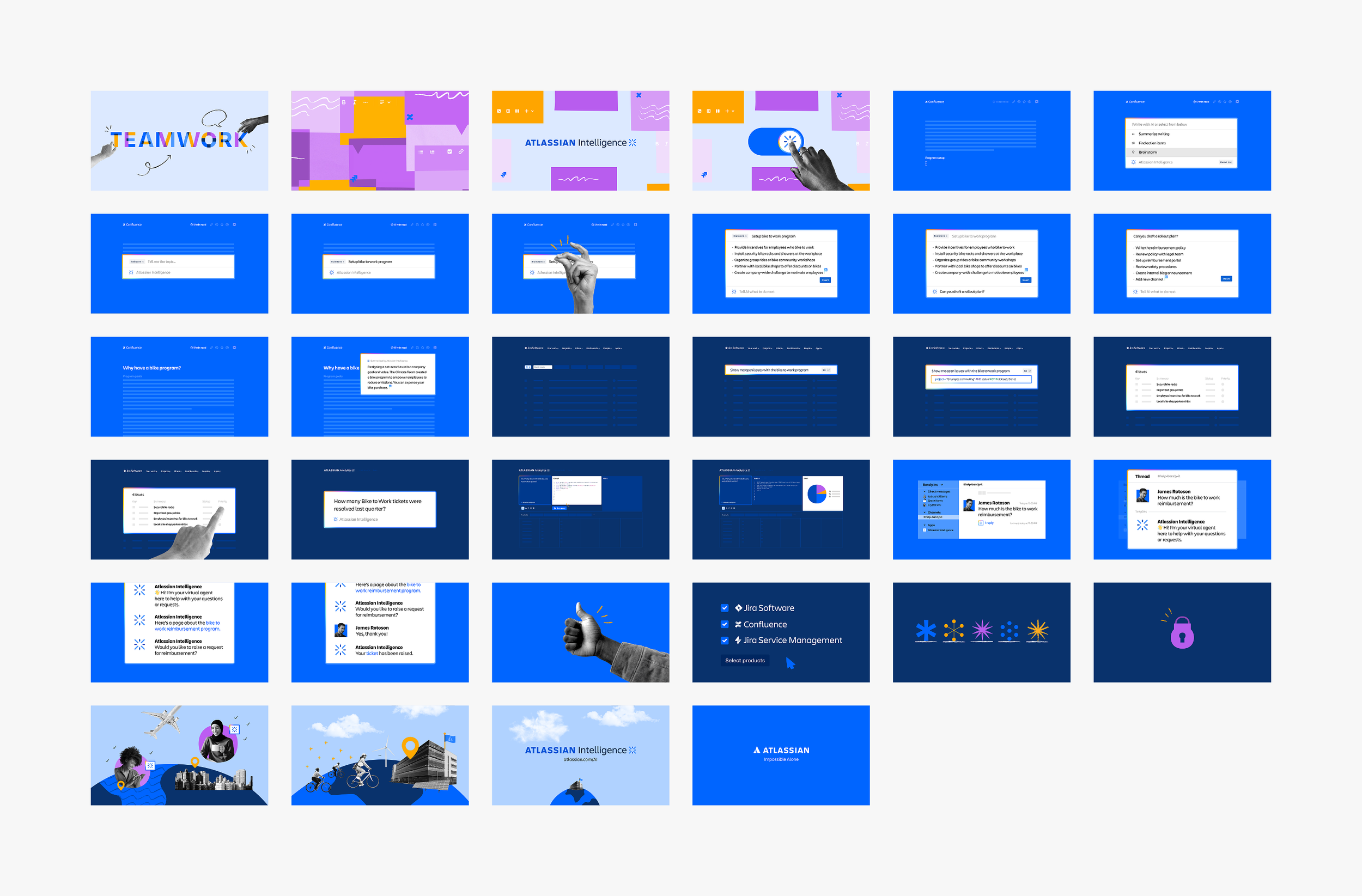   Final style frames:  the intro and outro frames were streamlined in order to tell a more robust product story 