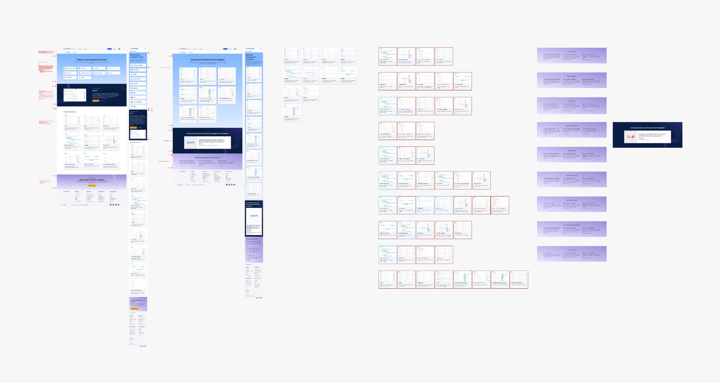   Final Figma handoff file:  Homepage and Team page designs for desktop and mobile and spec’d for web producers 