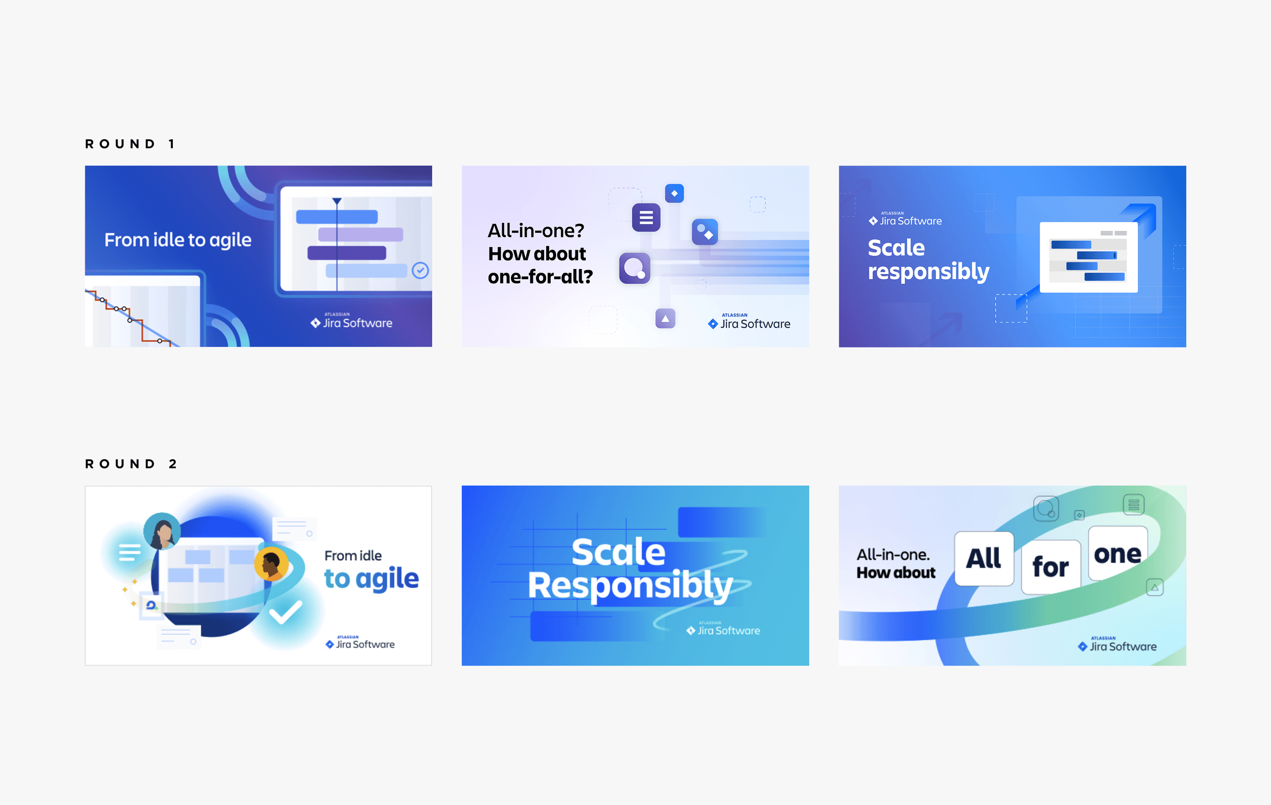   Initial design rounds:  not spicy enough for stakeholders 