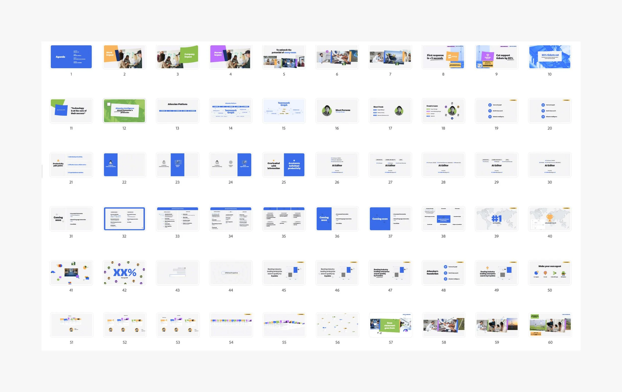   Speaker partnership:  had weekly standing meetingswith the two speakers and we worked on the content and visual narrative in tandem. This part was very iterative as the narrative and features weren’t finalized until a few days before the event. 