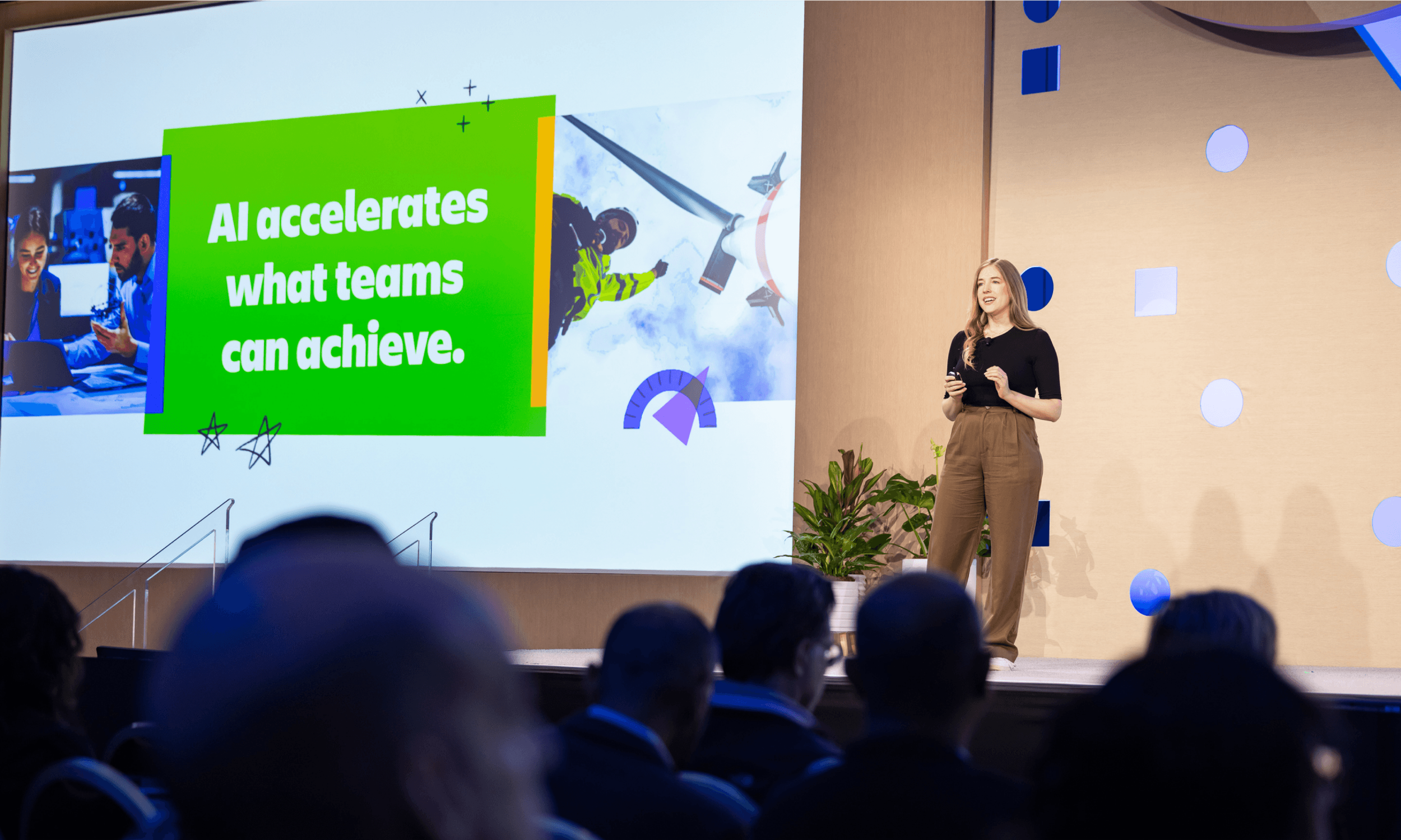  Live AI Super Session:  Melissa presented on the Main Stage to the largest audience of all seven Super Sessions. 