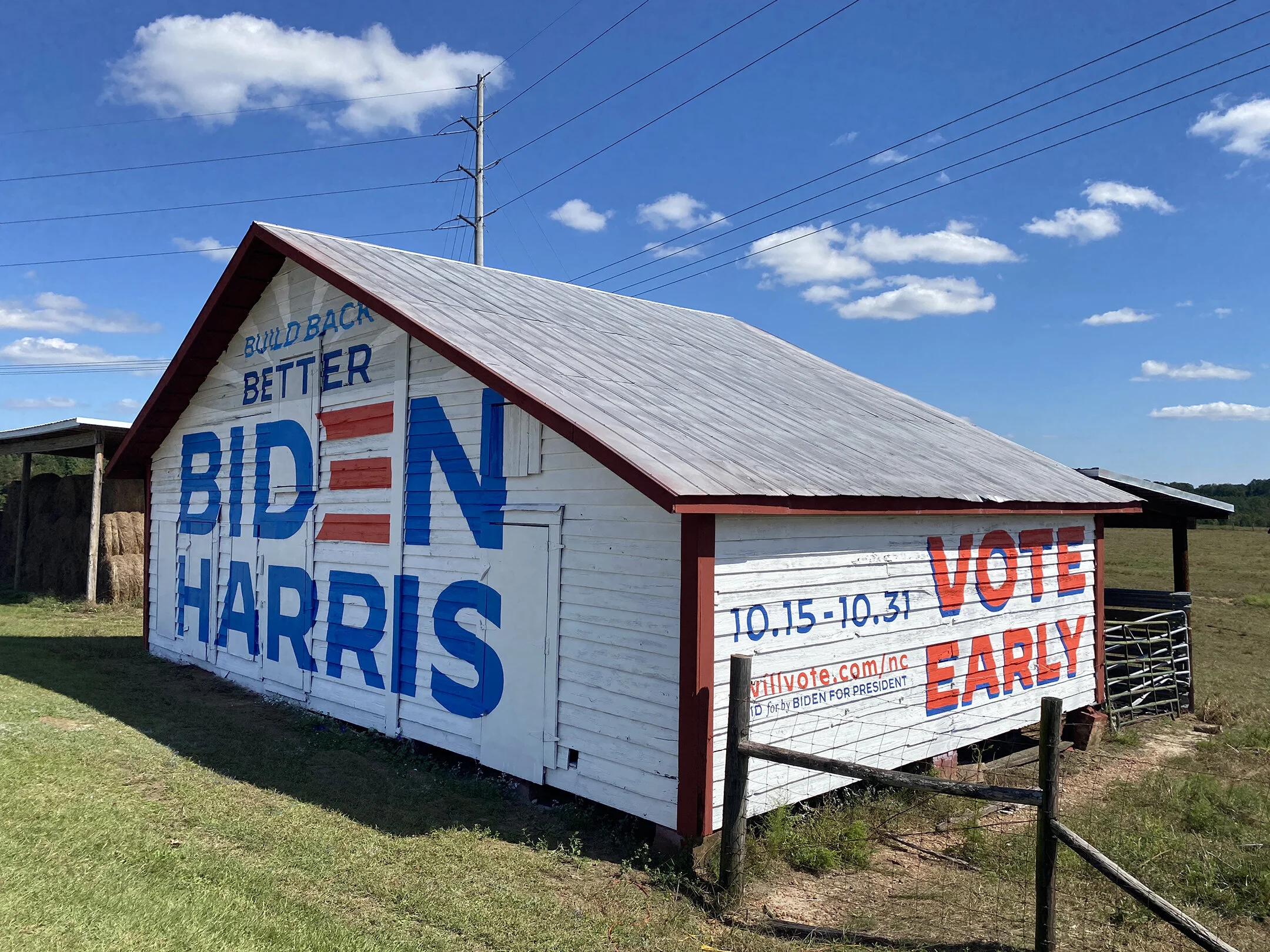 Biden Harris 2020 barn mural Kipper Millsap 1.JPG