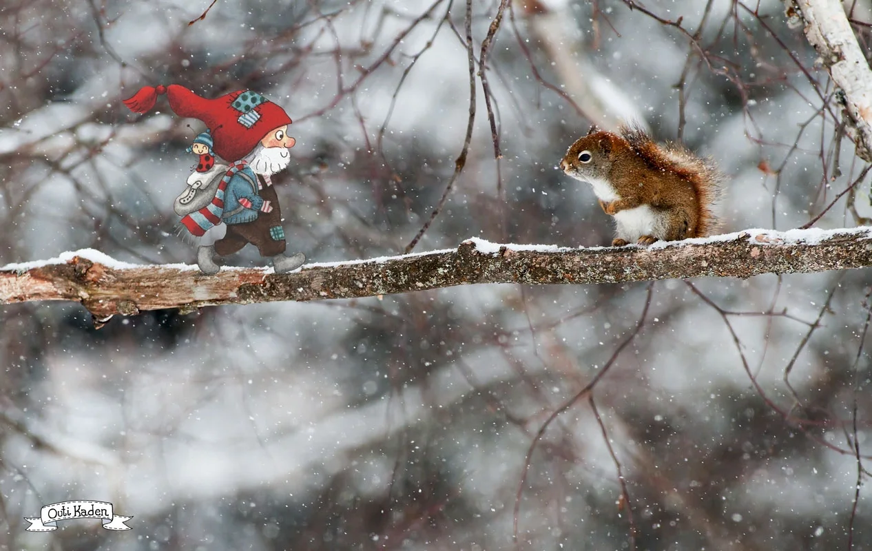 aus: "Winter im Wichtelwald"