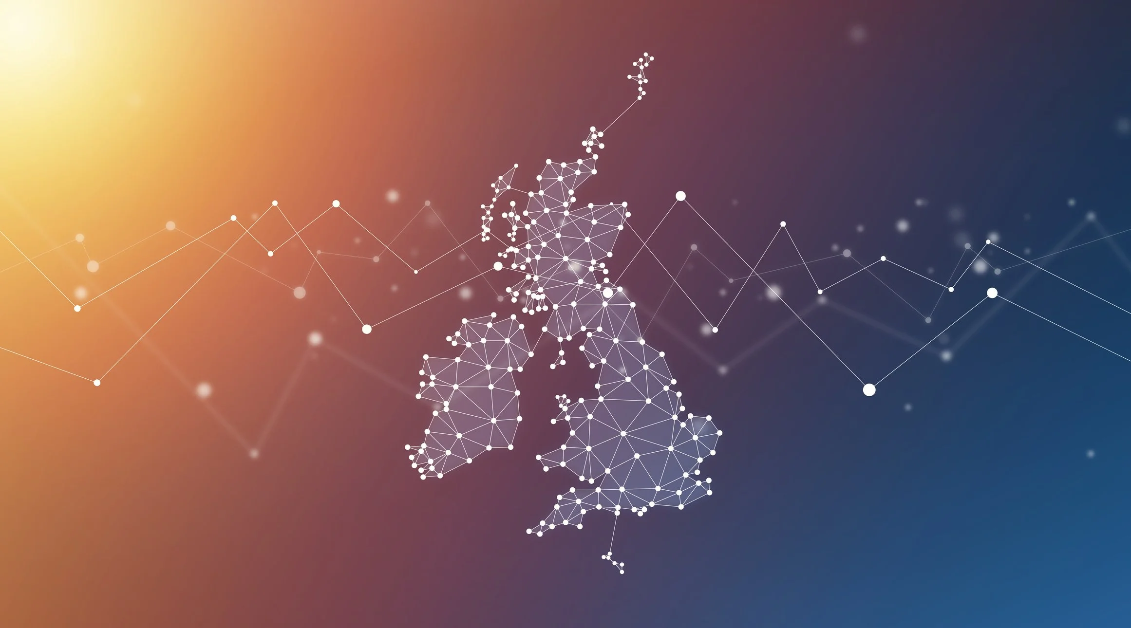UK map bluskills security chauffeurs nationwide