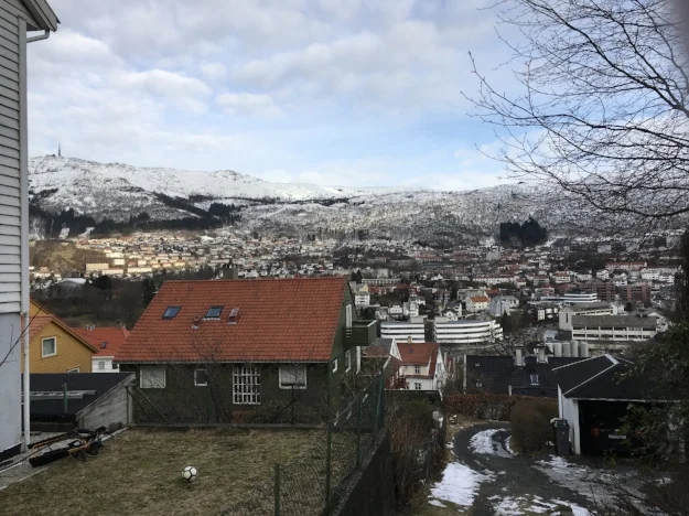 View from the house next door to our AirBNB