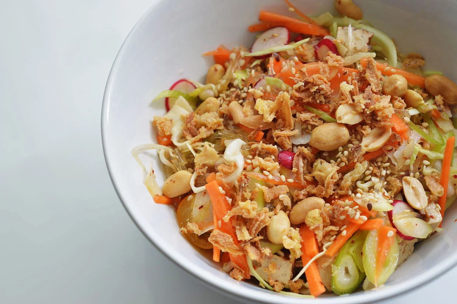Glasnudelsallad