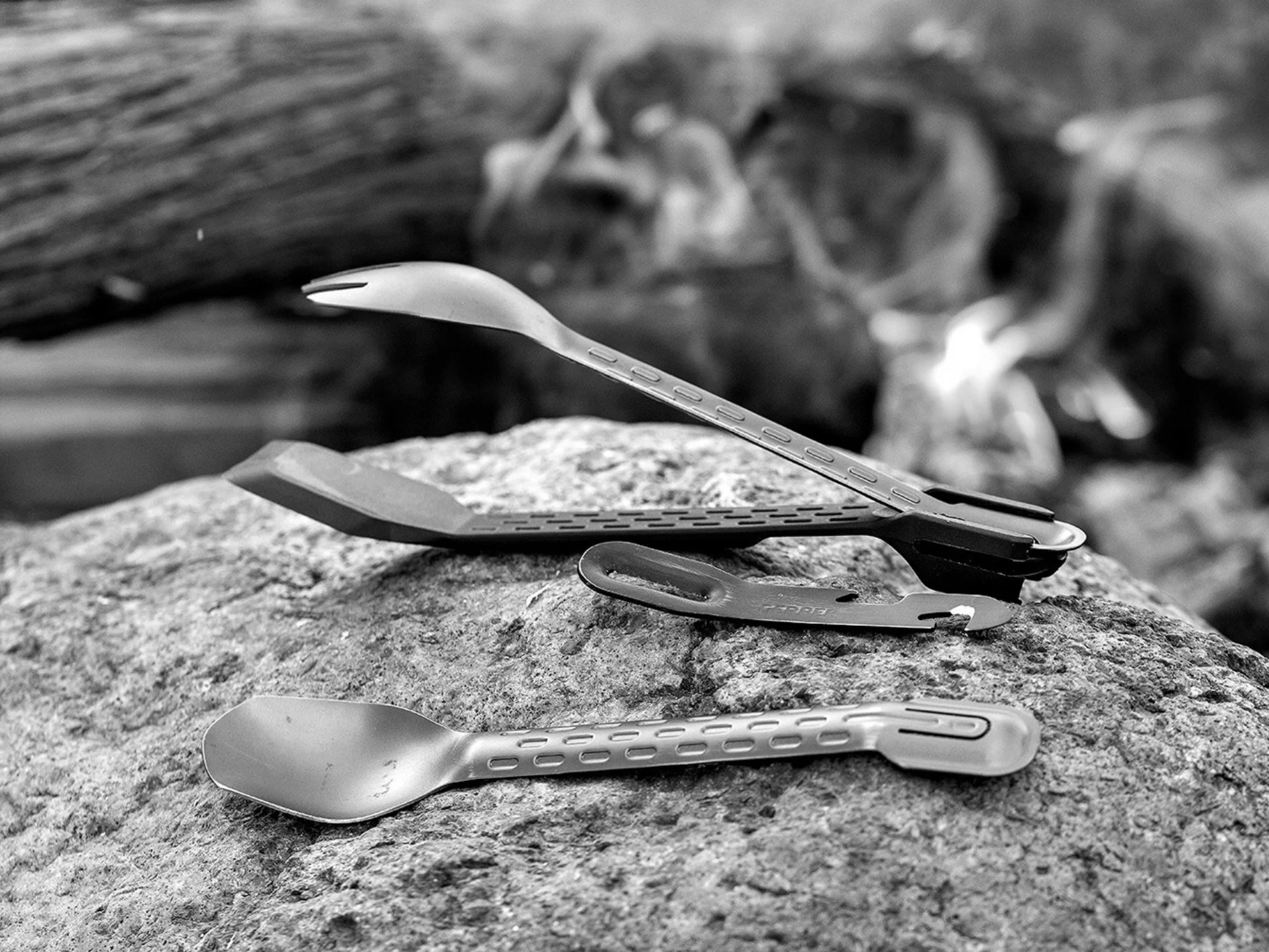 The COMPLEAT by Gerber Gear: lightweight camping, hiking, and cooking utensil set.