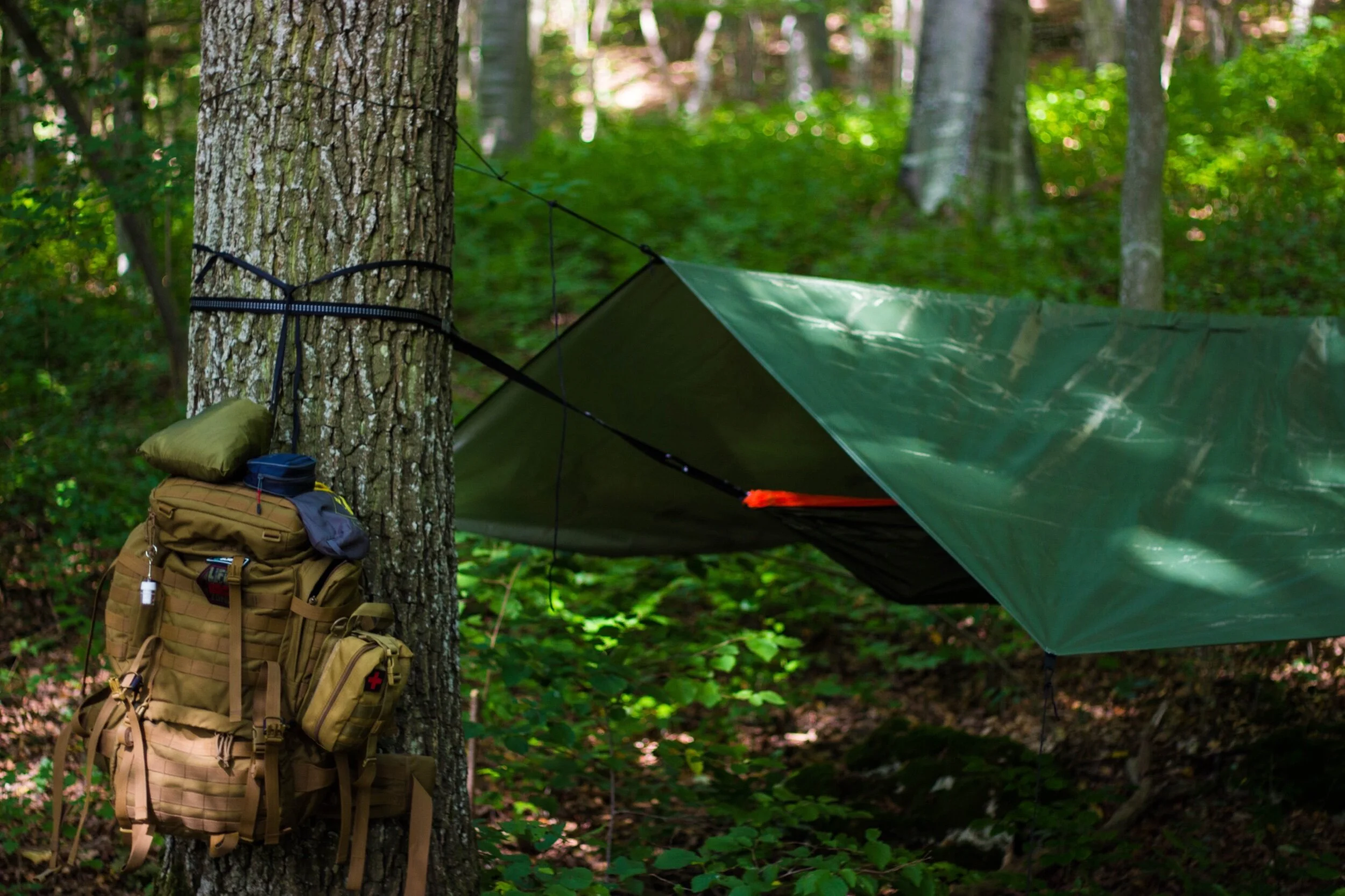 Hammock camping shared through the eyes of a Finnish youtuber