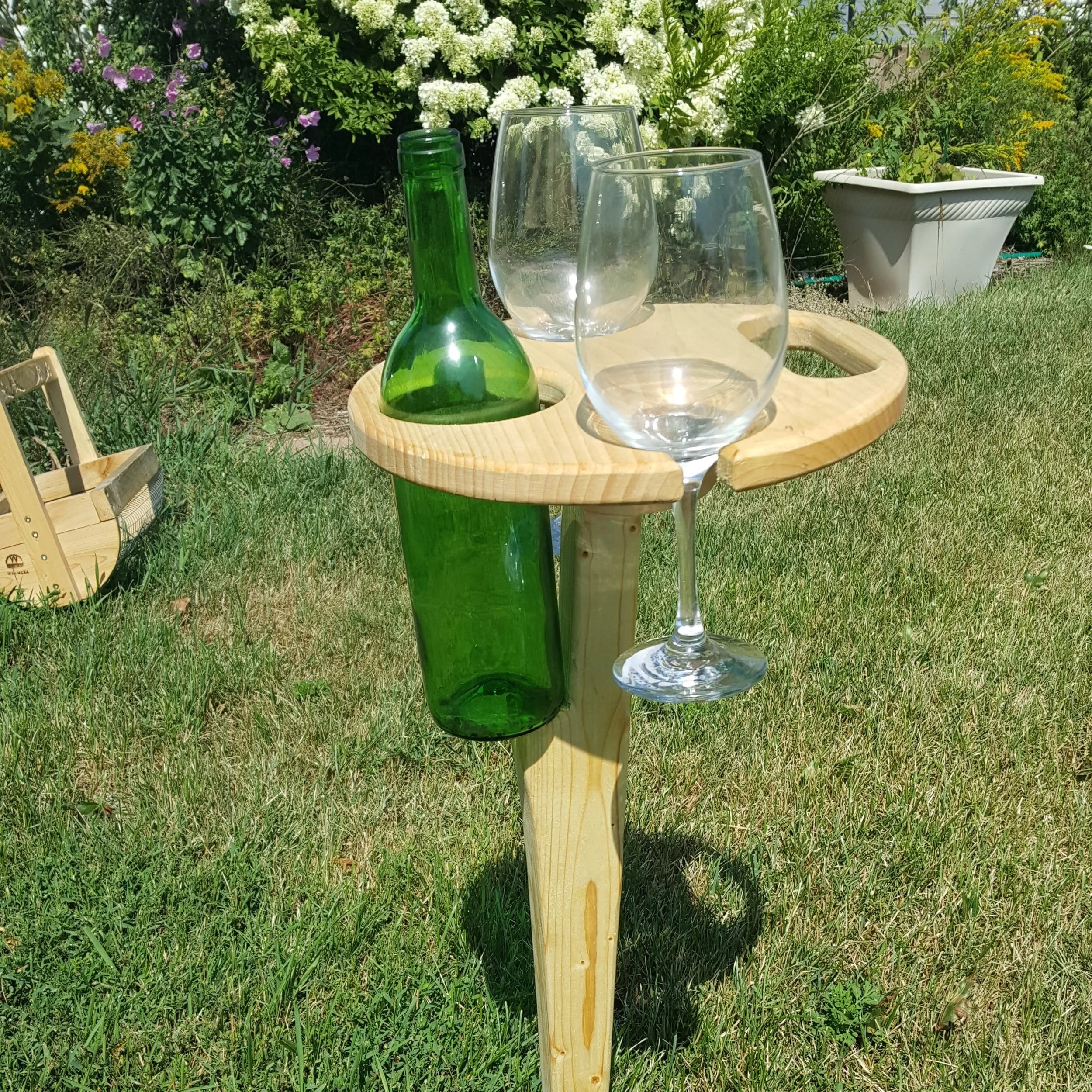 Folding Wine Table