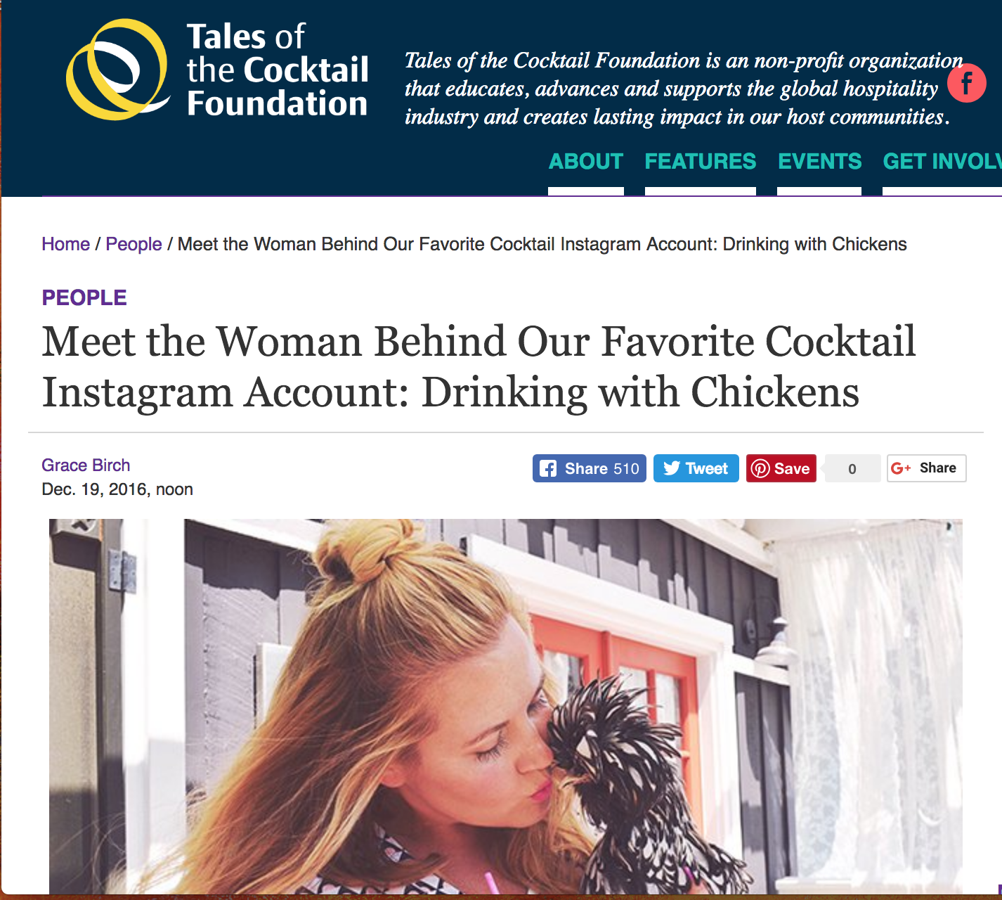 Tales of the Cocktail Interview | Click here to read...
