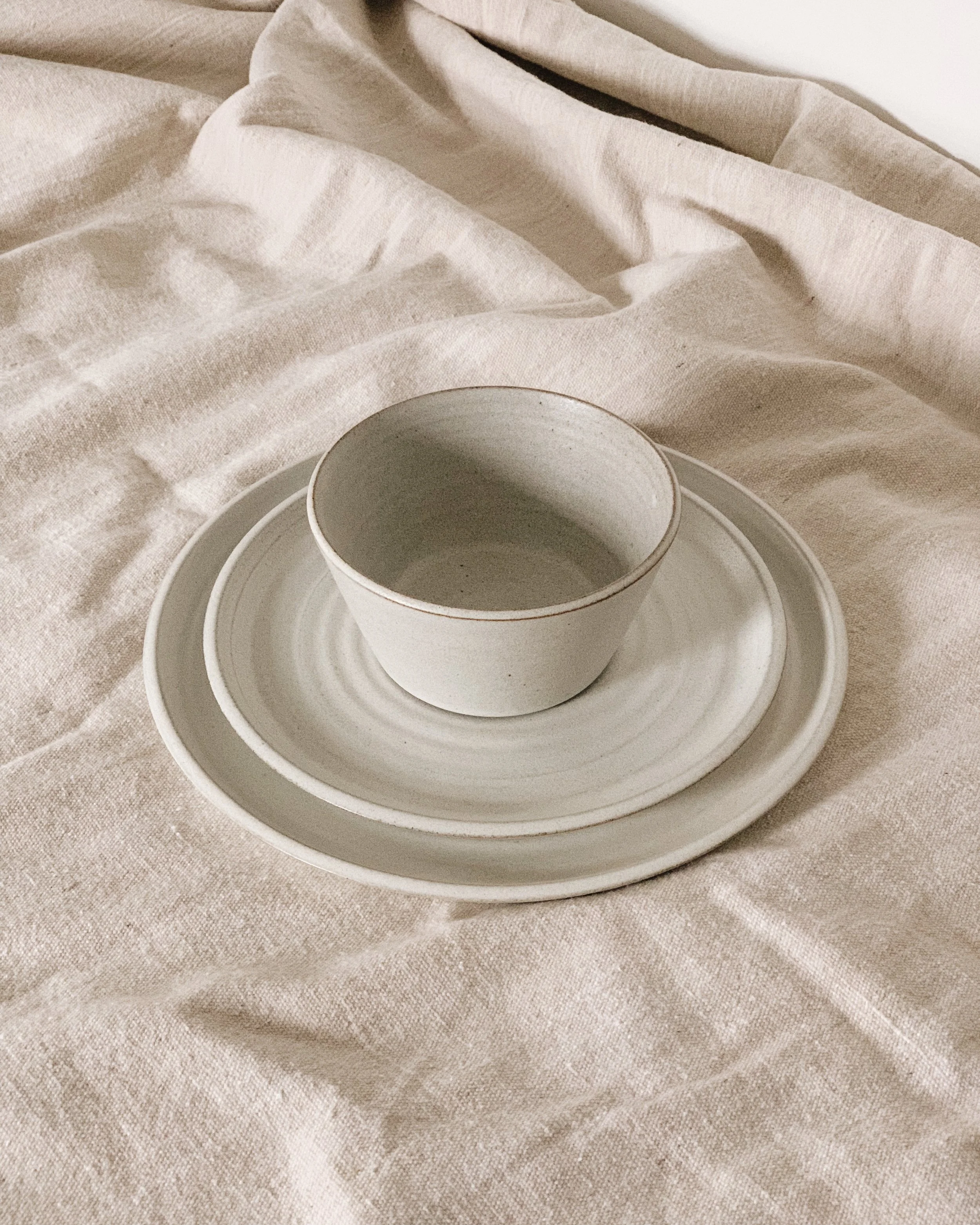 Stoneware Dinnerware Set — Requested 12