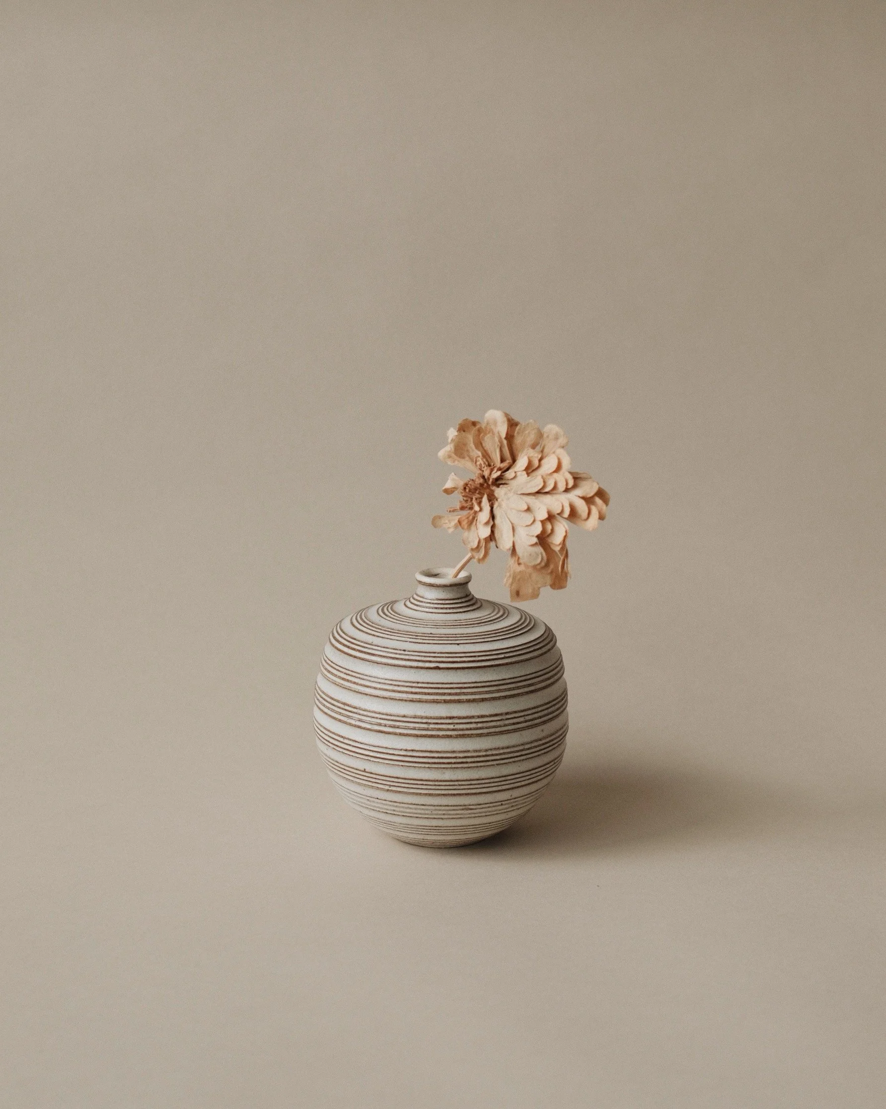 Mini Bud Vase — Combo White