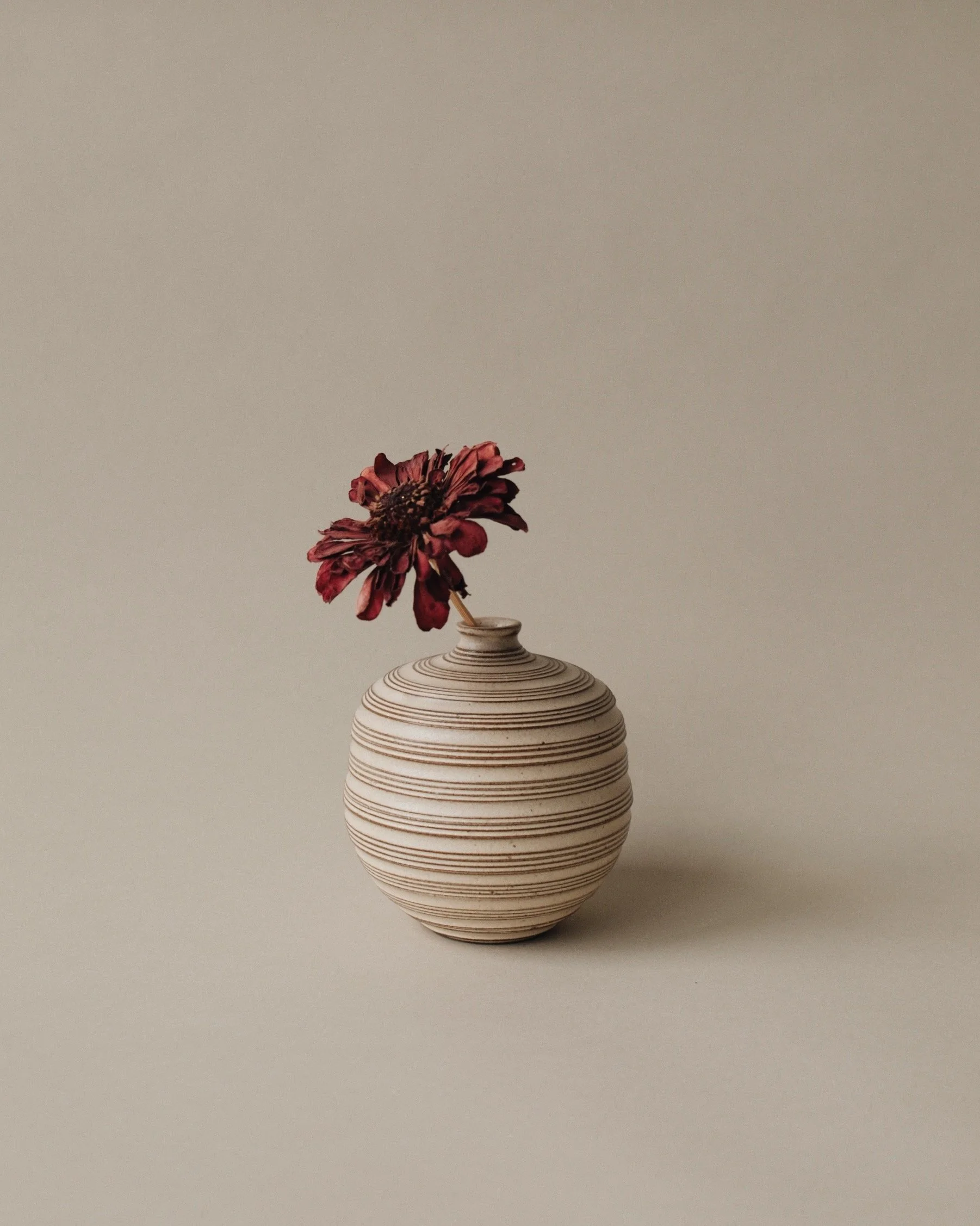 Mini Bud Vase — Combo Cream
