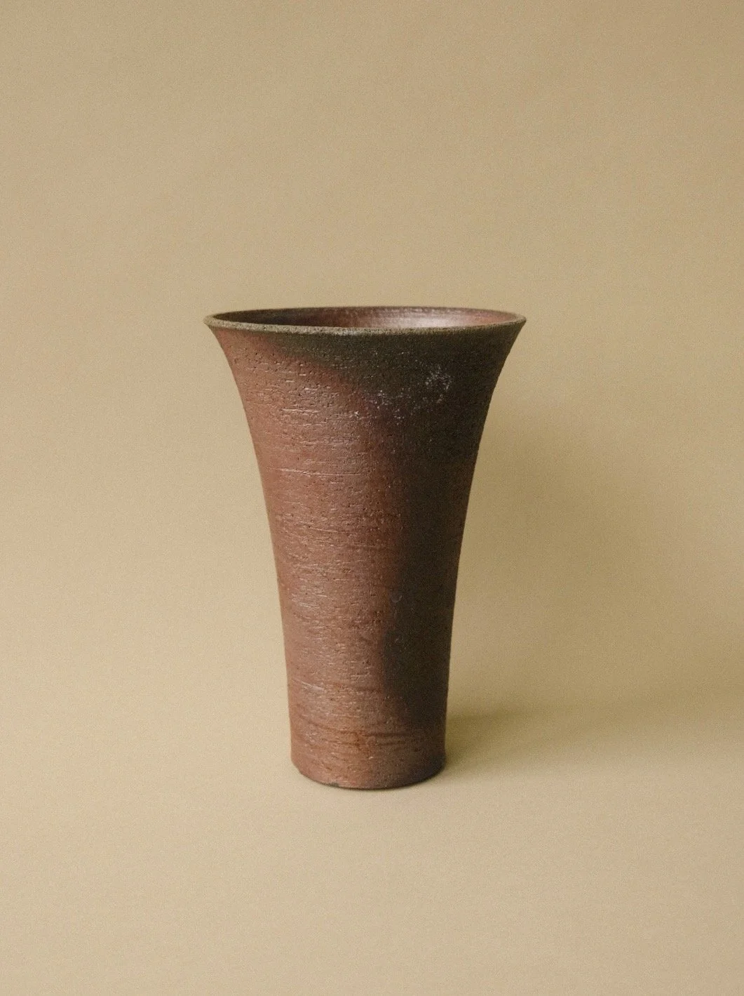 Wood-Fired Flared Vase