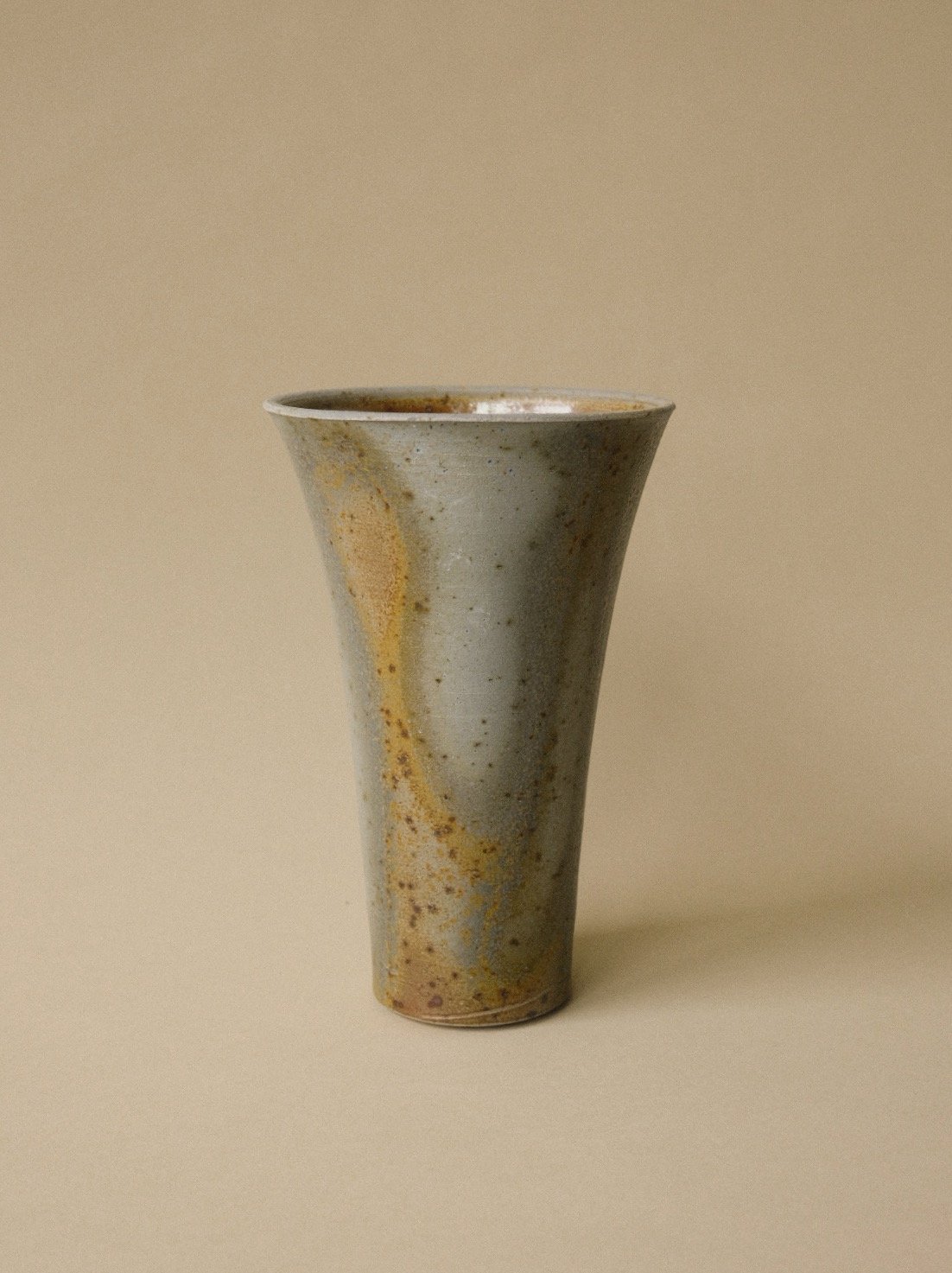 Wood-Fired Flared Vase