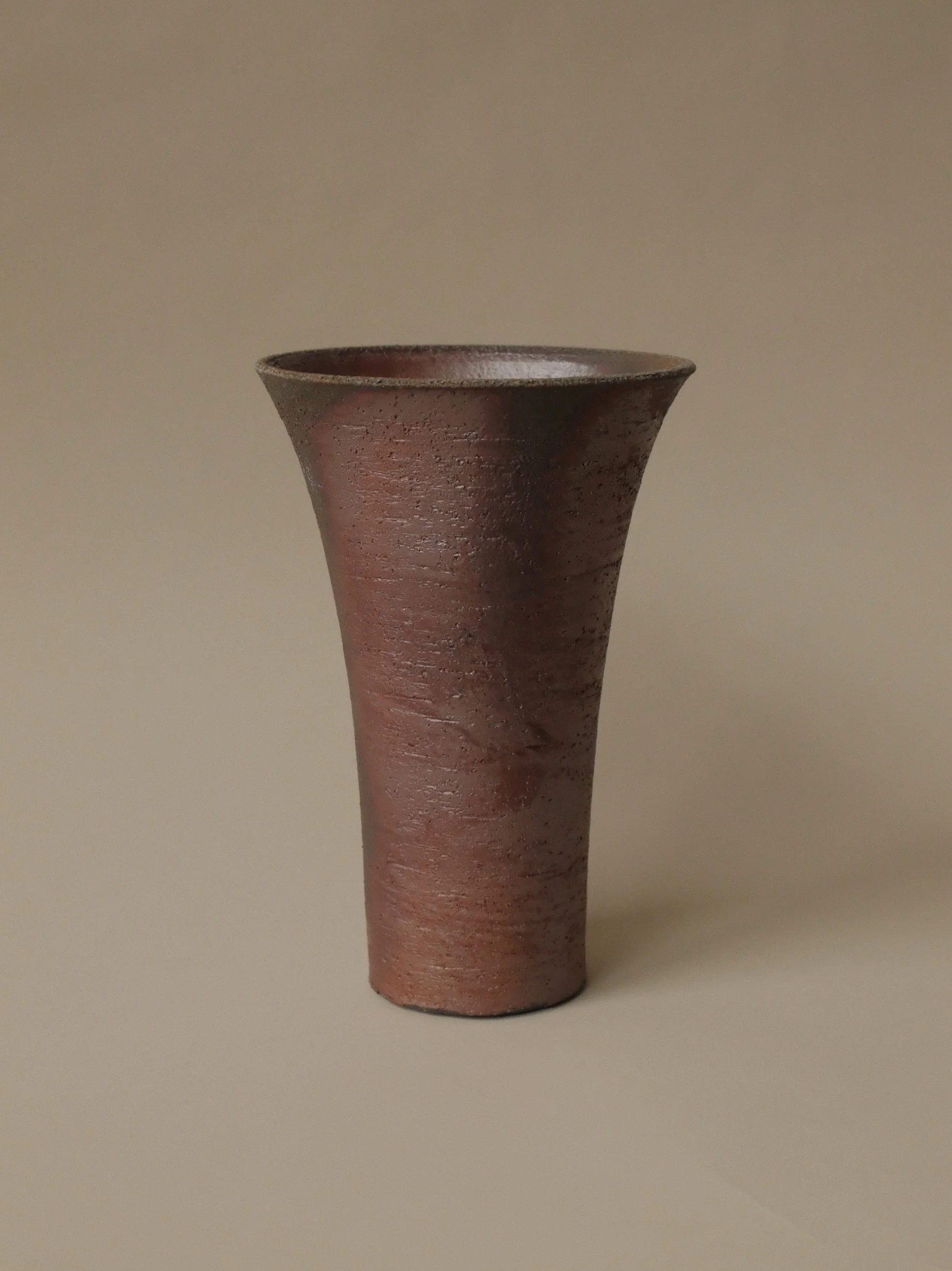 Wood-Fired Flared Vase