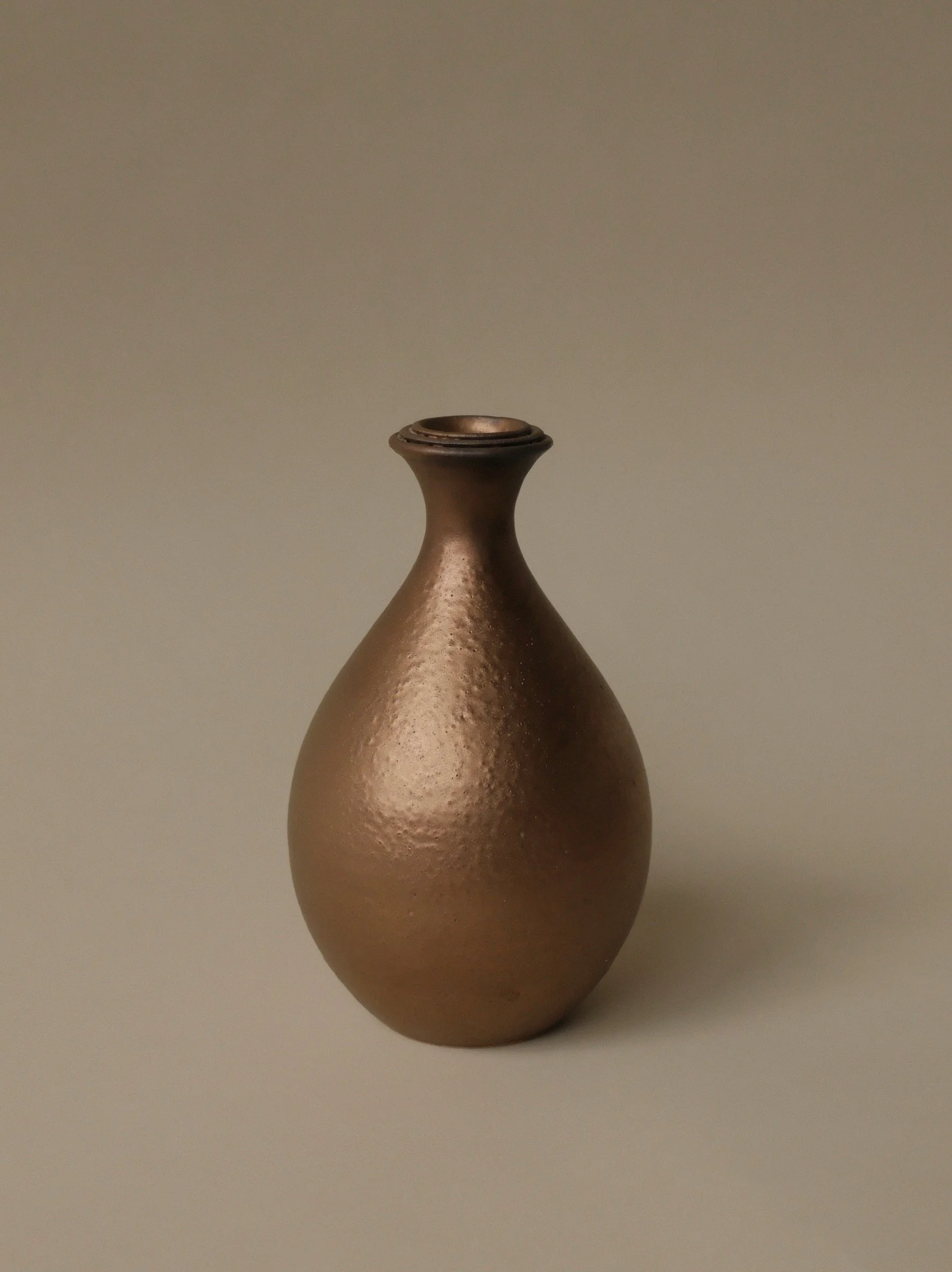 Bronze Flared Vase