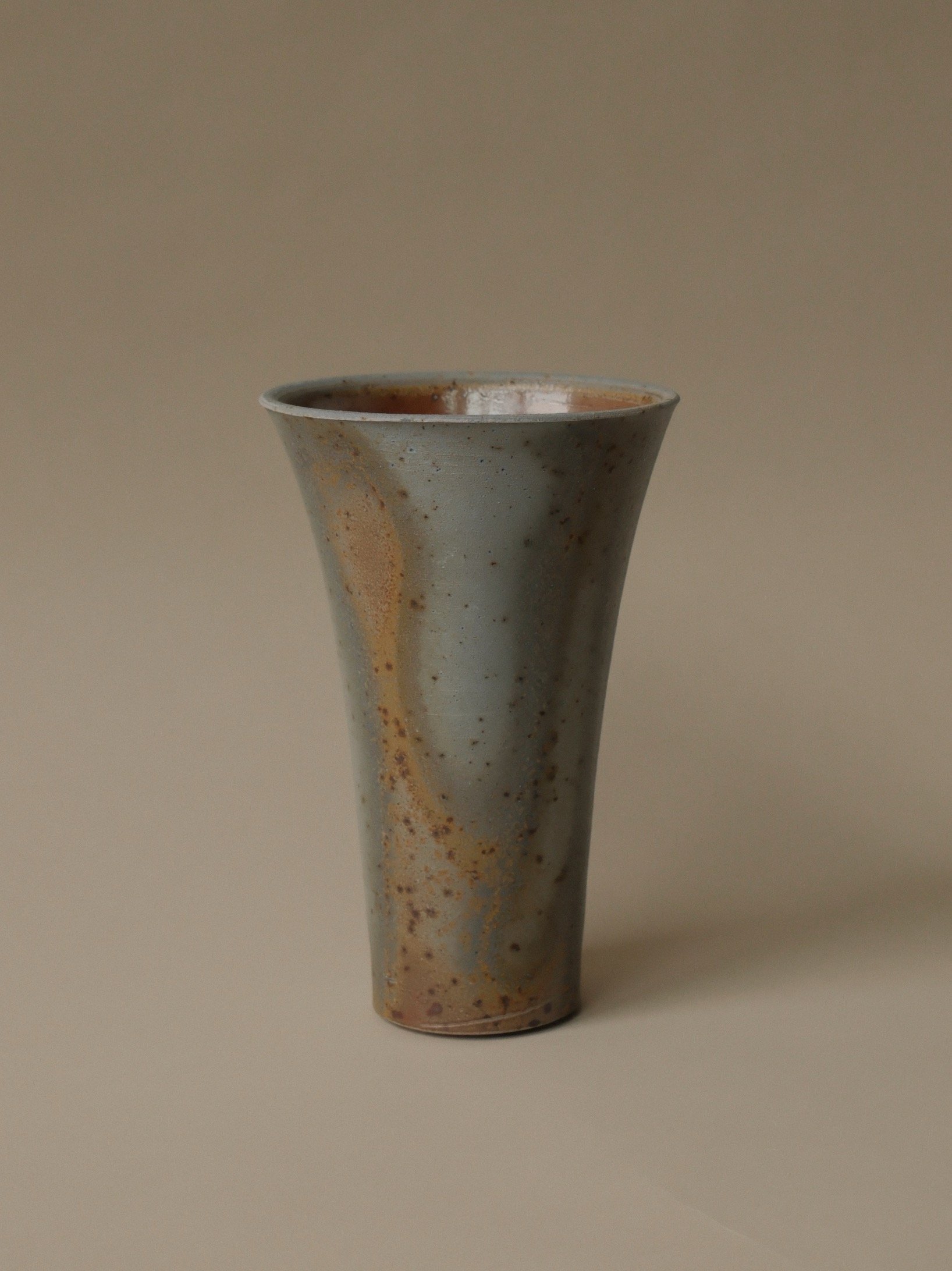 Wood-Fired Flared Vase