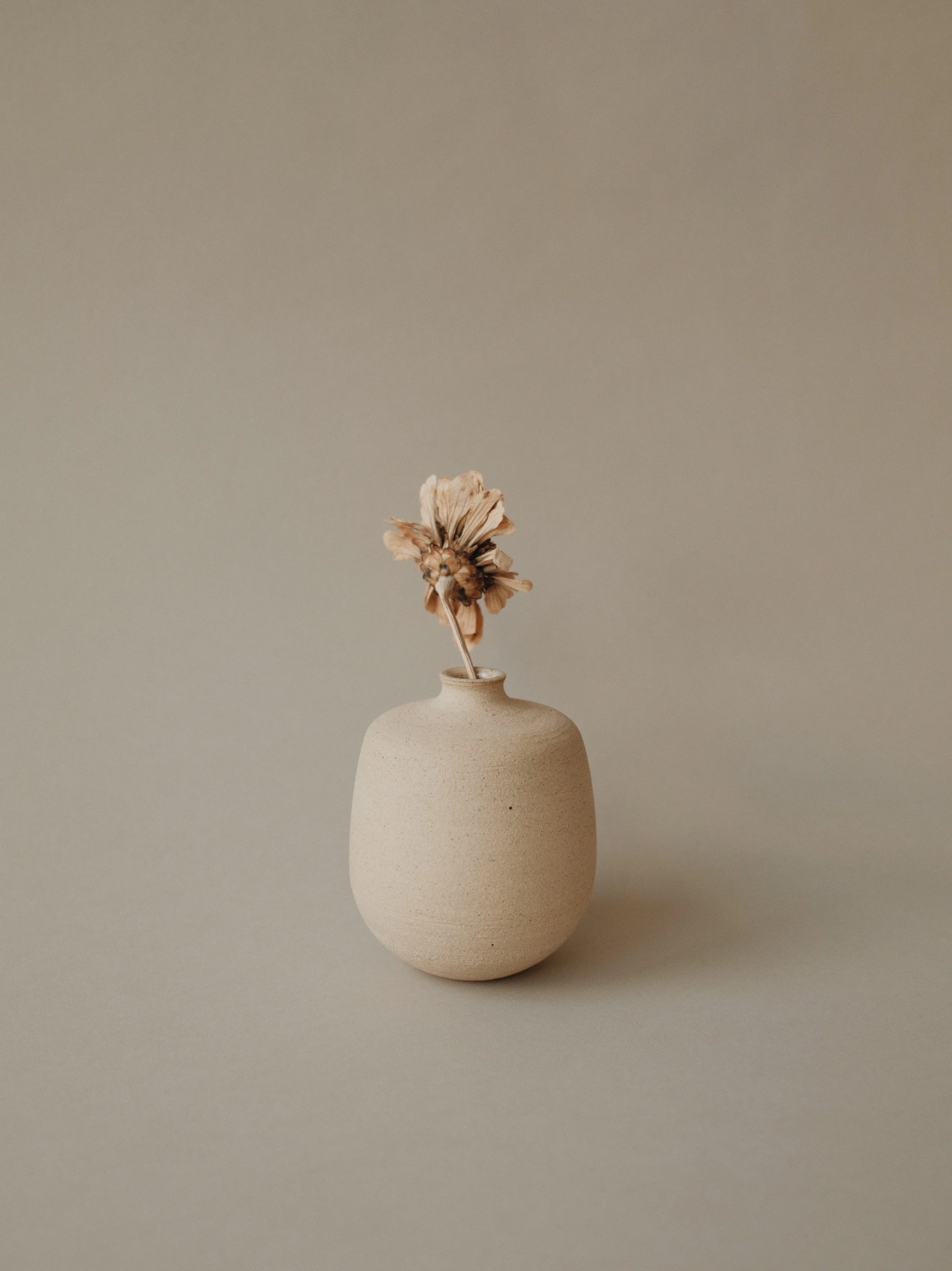 Mini Bud Vase — Sand