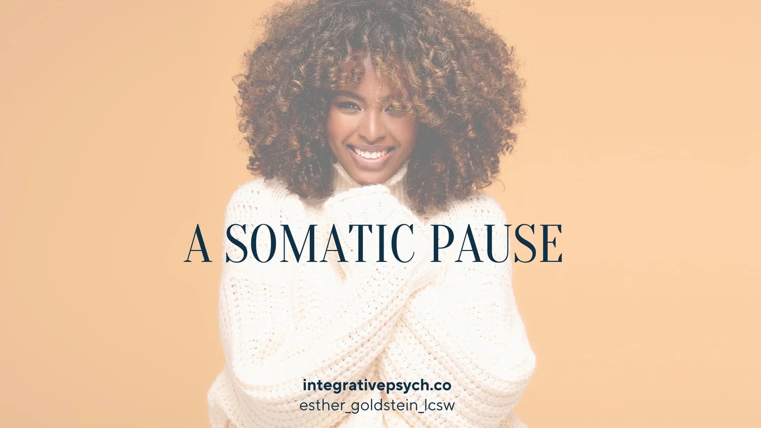 A Somatic Exercise | New York City — Integrative Psychotherapy Mental ...