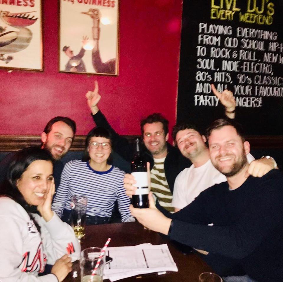 Pub Quiz Winners Photo - Second Place