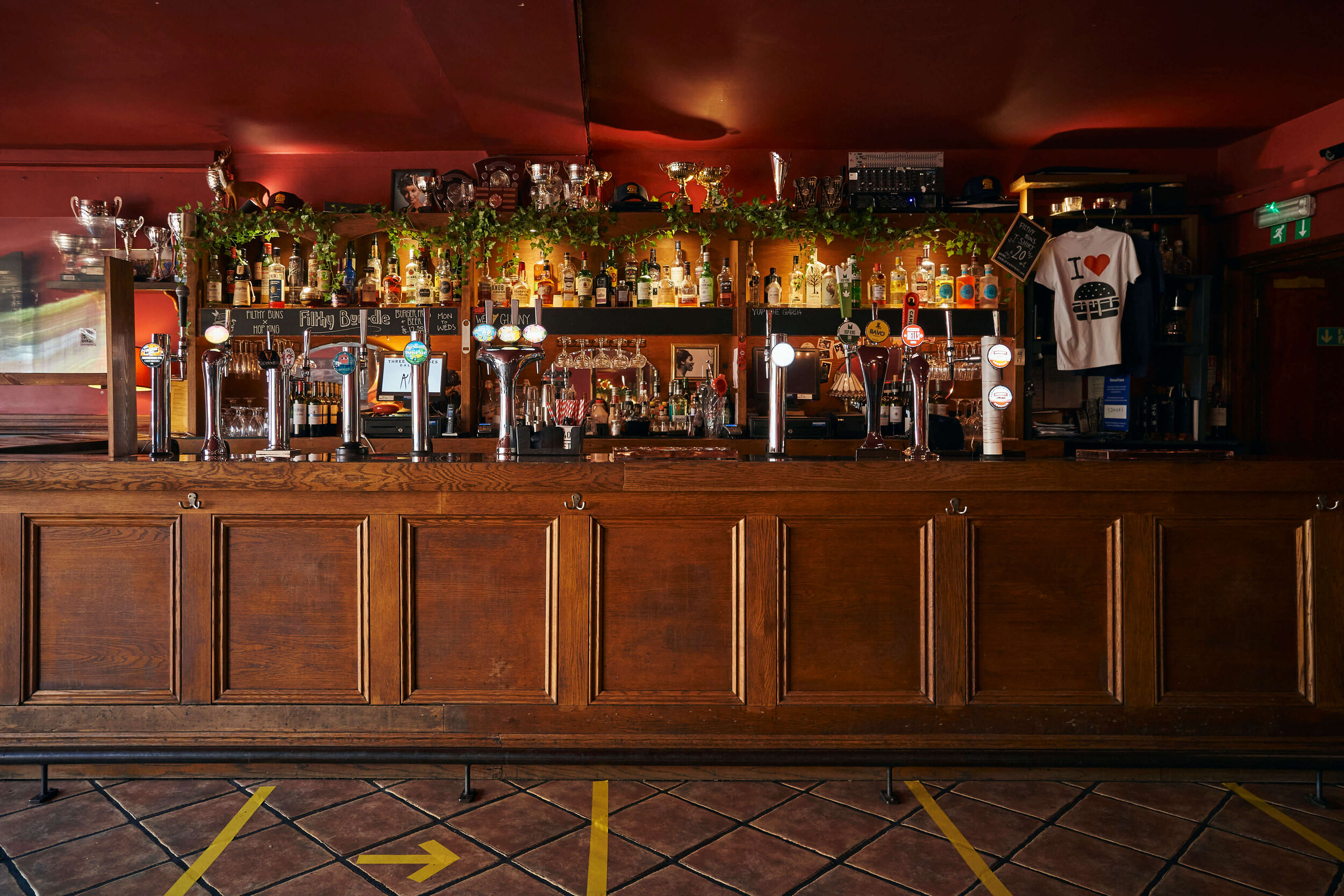 Three Compasses Dalston interior photo shoot and film shoot bar full length.jpg