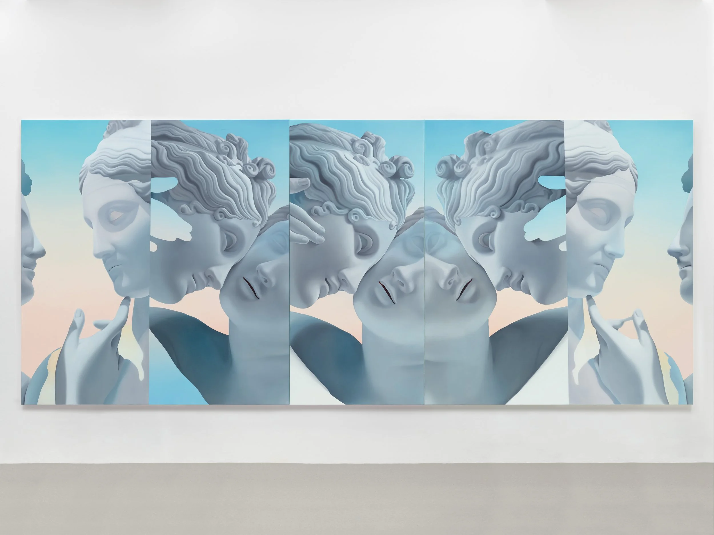  La Di II, 2024 oil and acrylic on canvas, 180 x 445 cm (70,9 x 175,2 in) 