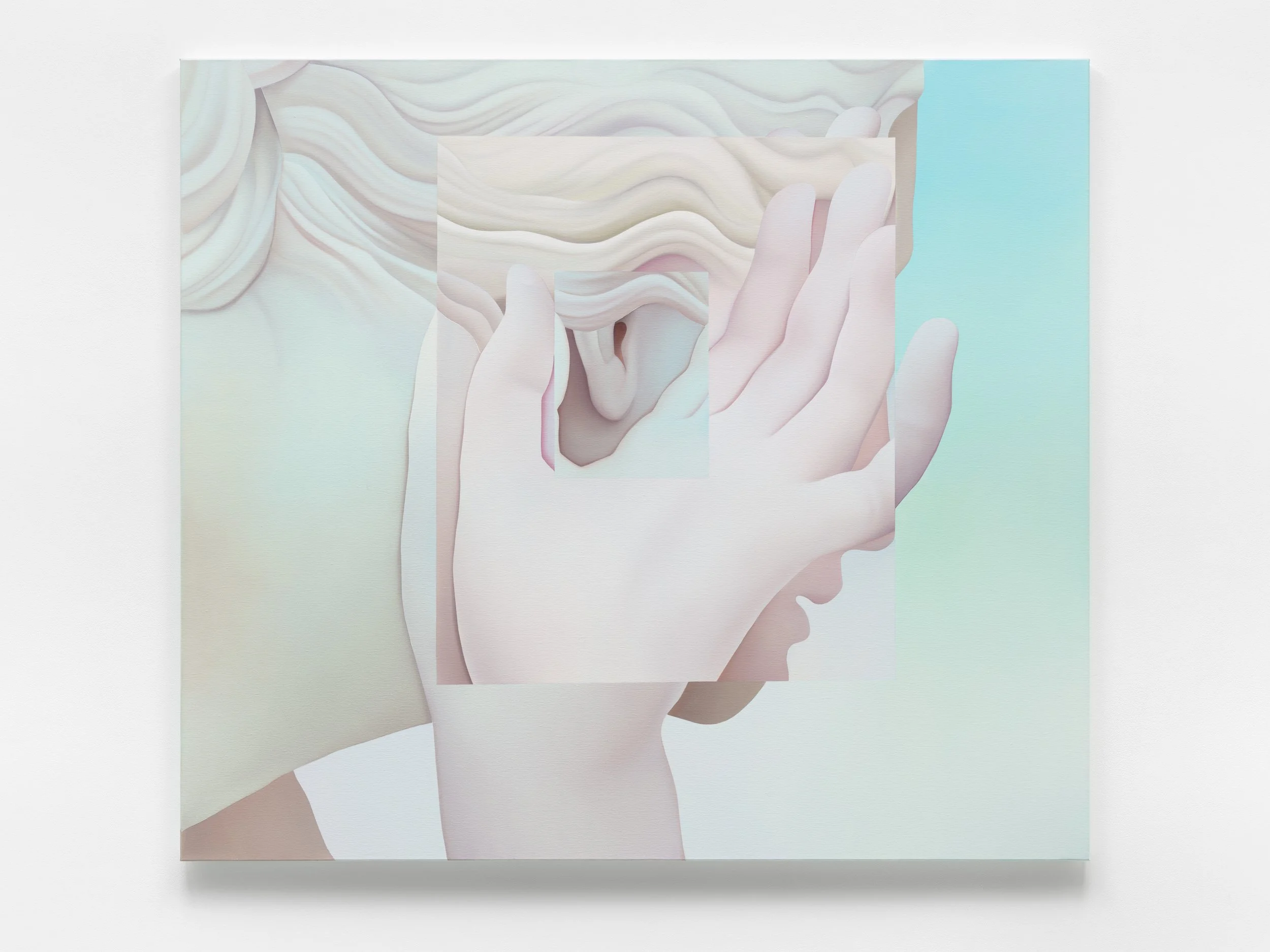  Lau III, 2025, oil on canvas, 150 x 170 cm (59,1 x 67 in) 