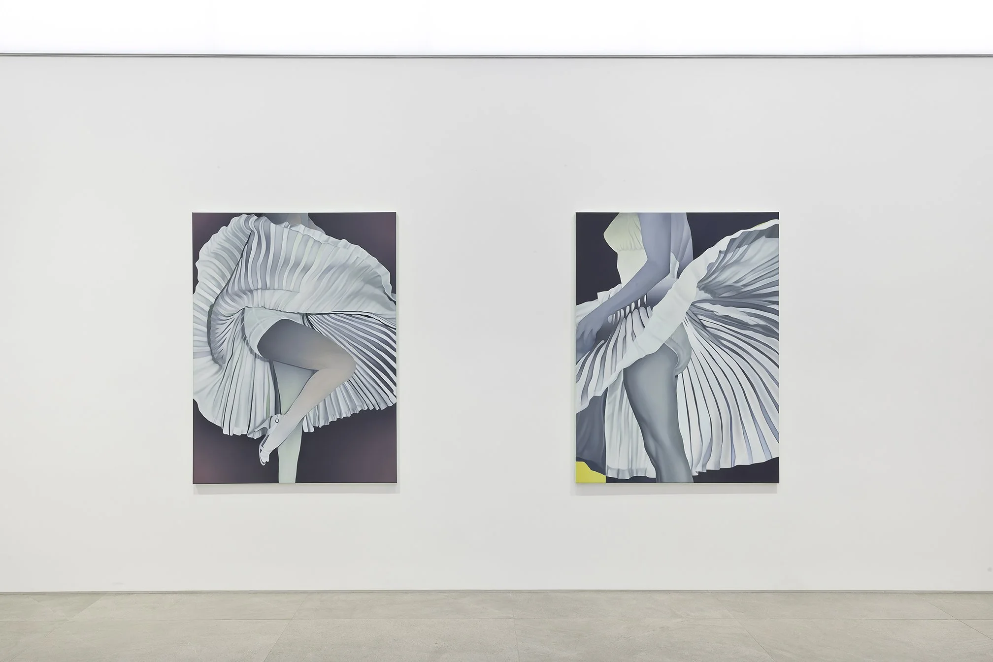 Marilyn I and Marilyn II, 2026, oil on canvas, 160 x 120 cm (63 x 47,2 in)  Photo: Hwang Jung Wook 