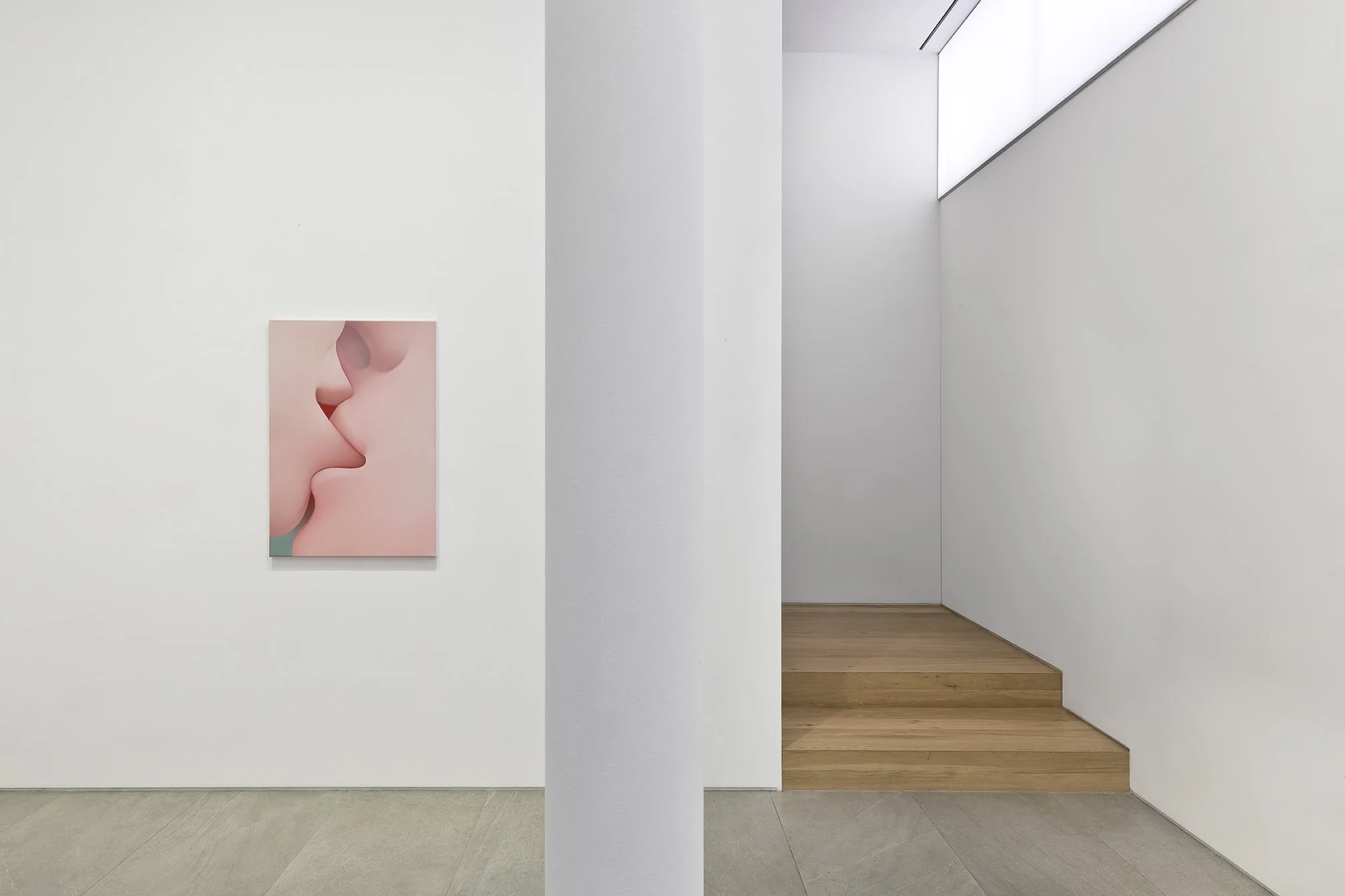  )o( III, 2026, oil on canvas, 100 x 70 cm (39,4 x 27,5 in)    Photo: Hwang Jung Wook 
