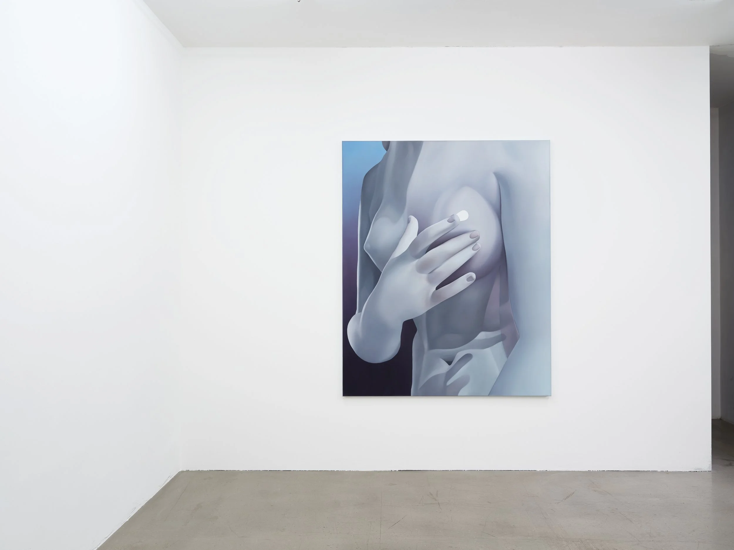  Qulla IX, 2026, oil on canvas, 160 x 130 cm (63 x 51,2 in)  Photo: Simon Vogel 