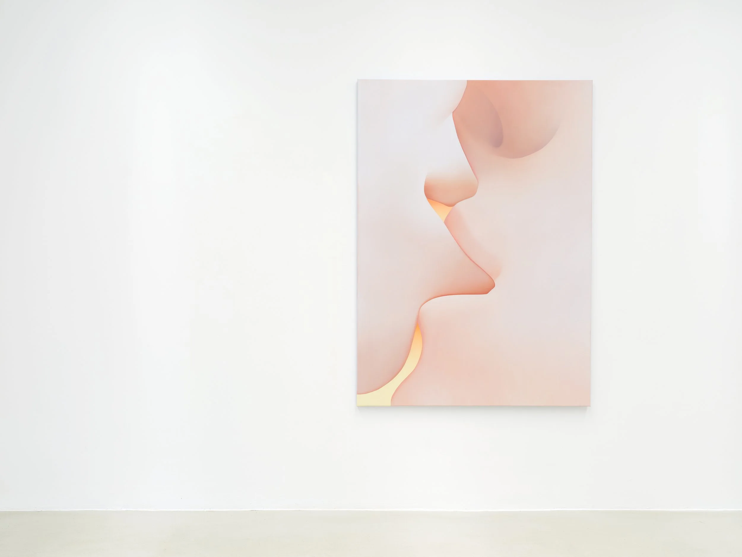  )o( IV, 2026, oil on canvas, 160 x 115 cm (63 x 45,2 in)  Photo: Simon Vogel 