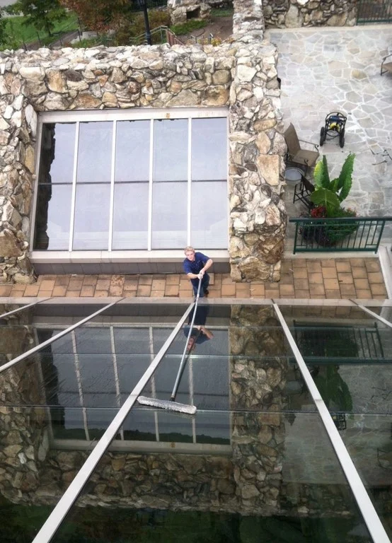 Sky Clean Window Cleaner at the Grove Park Inn